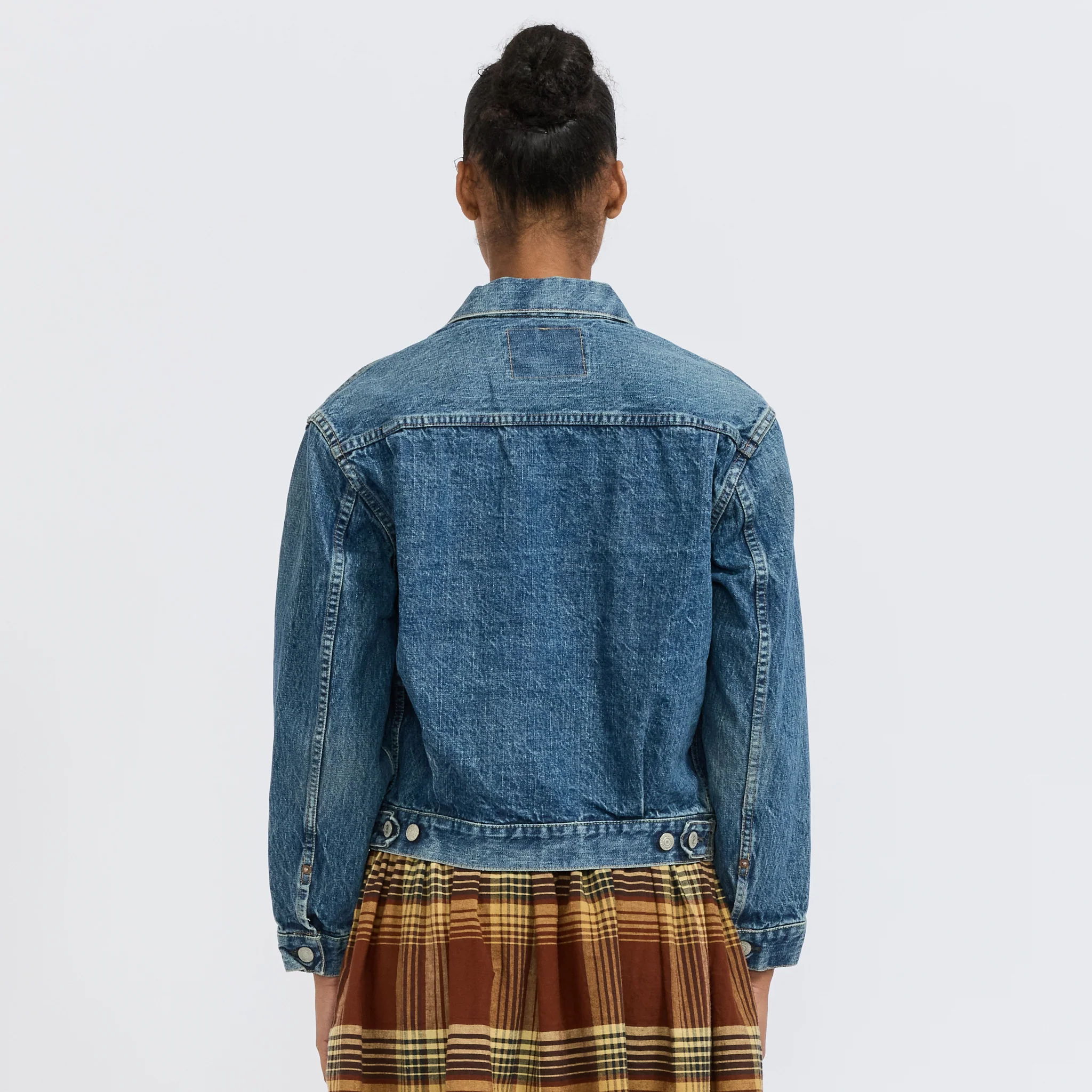 Type 2 1950's Denim Jacket Used Wash - Image 4