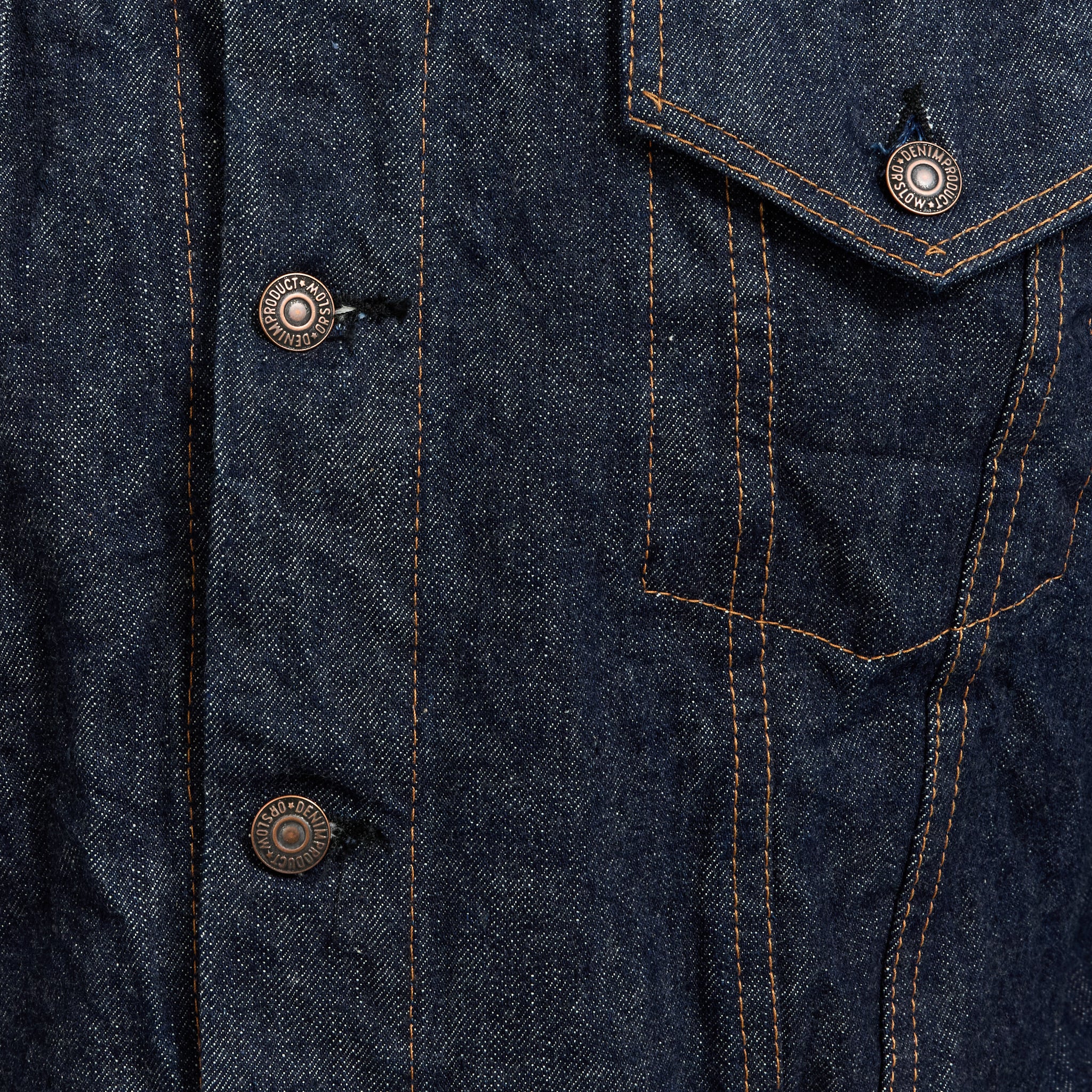 Type 3 1960's Denim Jacket One Wash - Image 6
