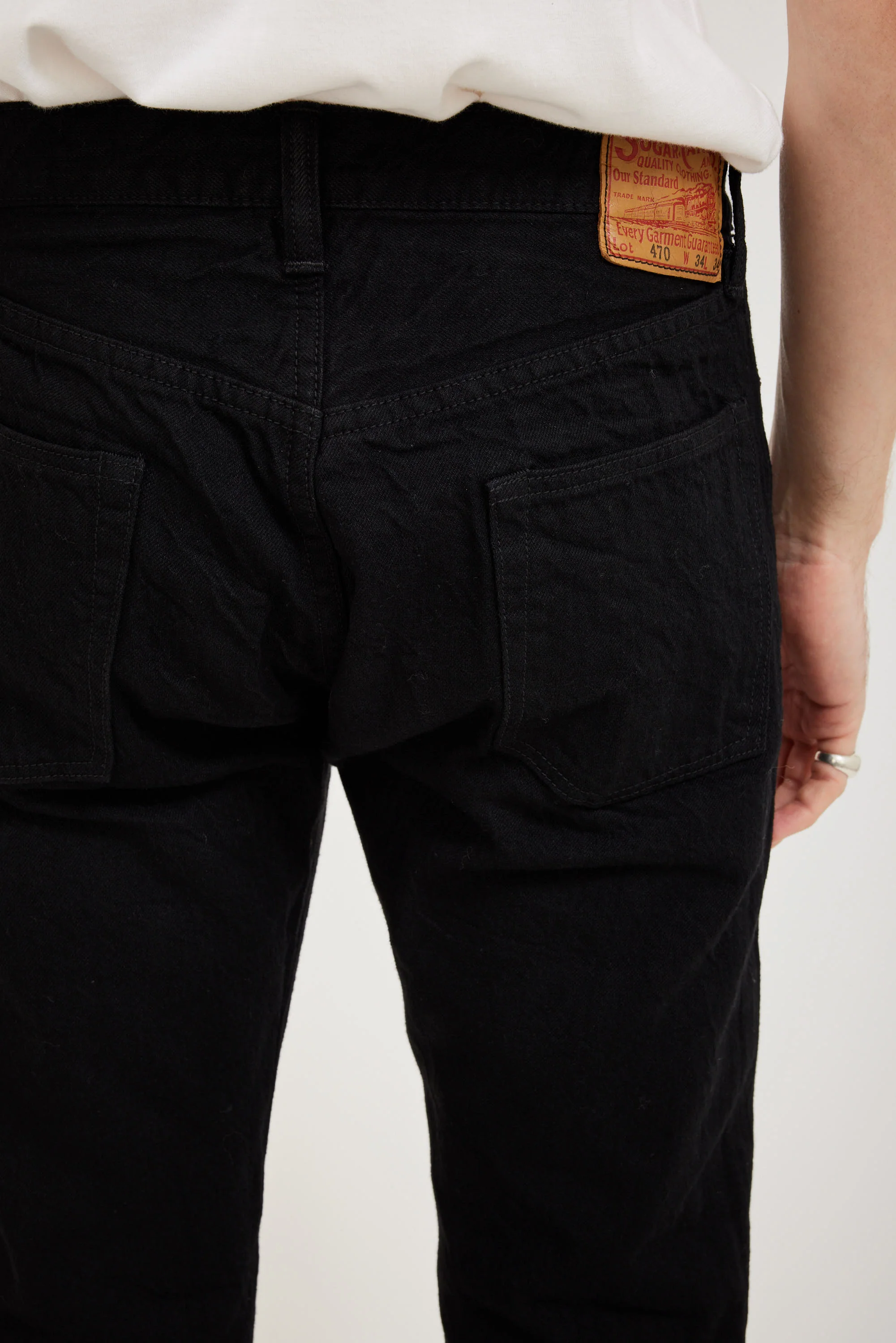 Type 3 Slim Fit 13 Oz Black - Image 6