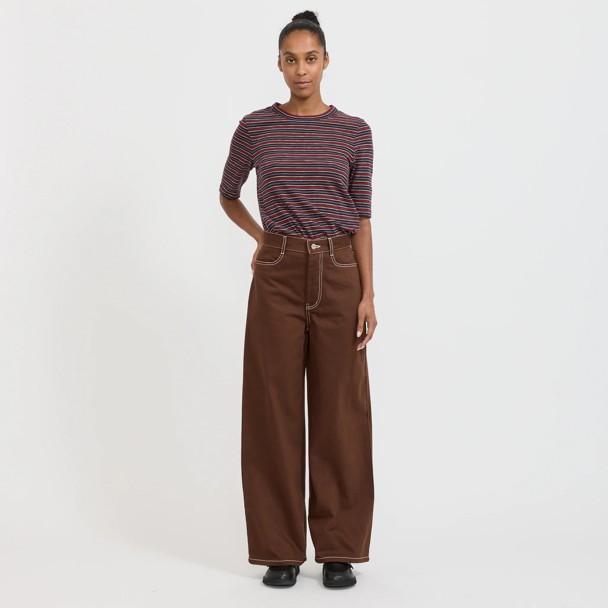 Unity Jeans Brown Denim - Image 2