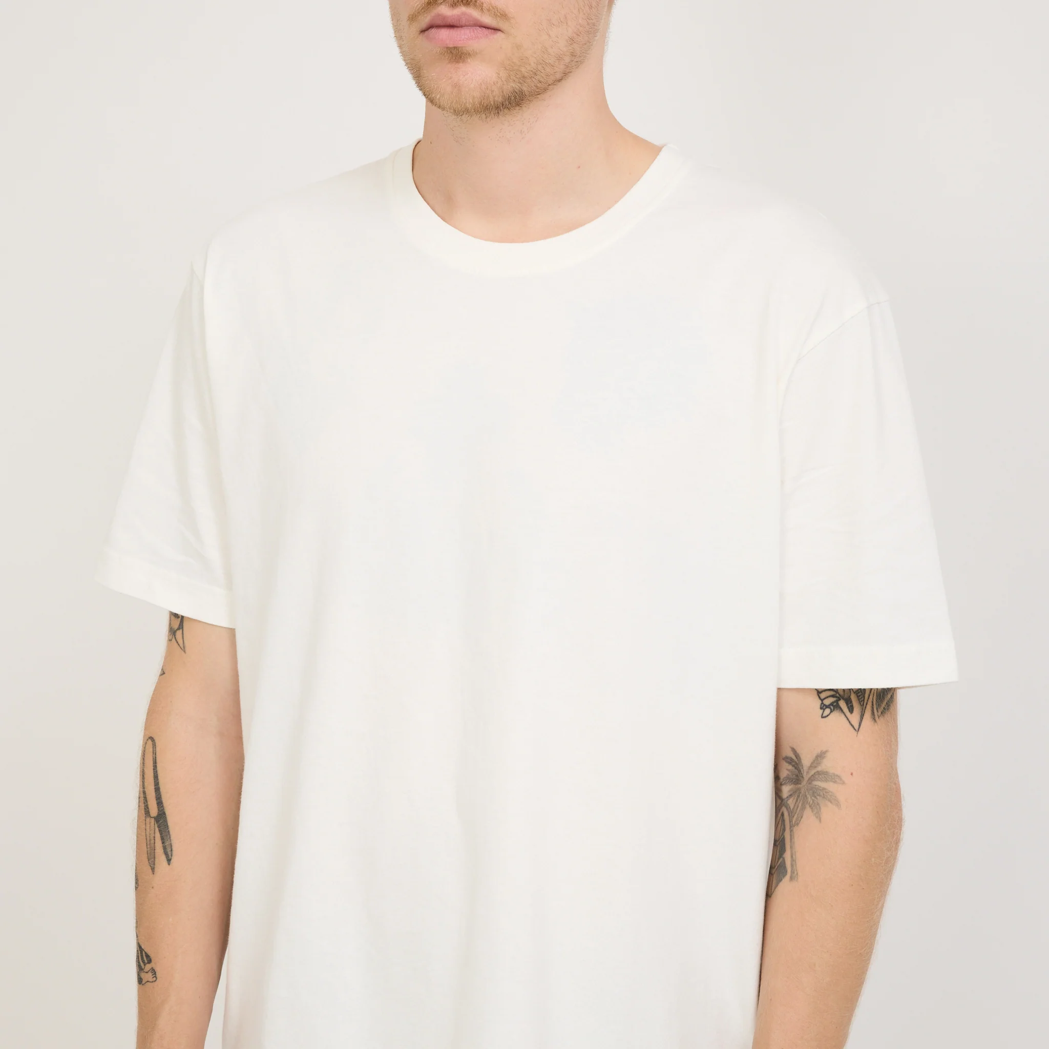 Uno Everyday Tee Chalk White - Image 5