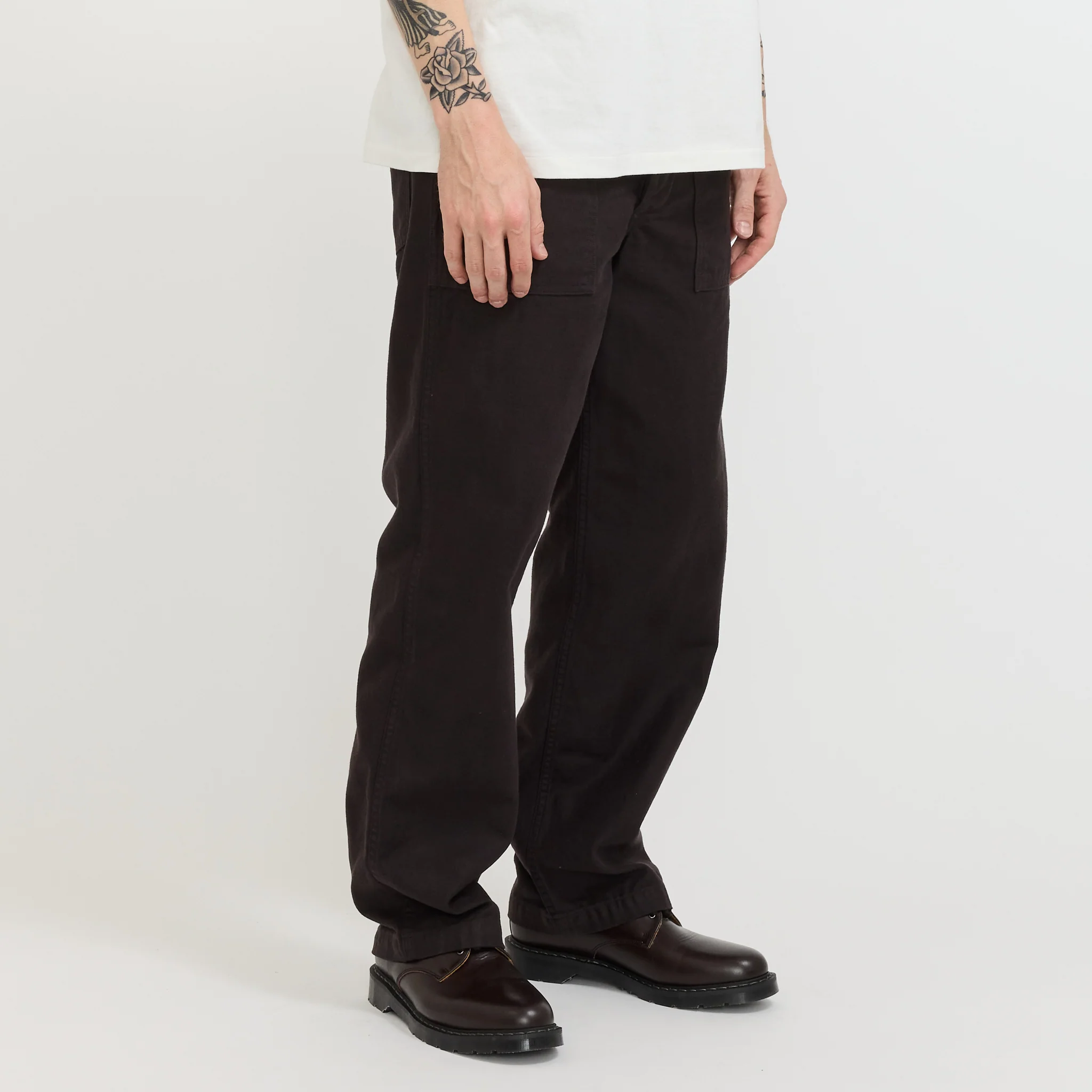 US Army Fatigue Pants Black - Image 3