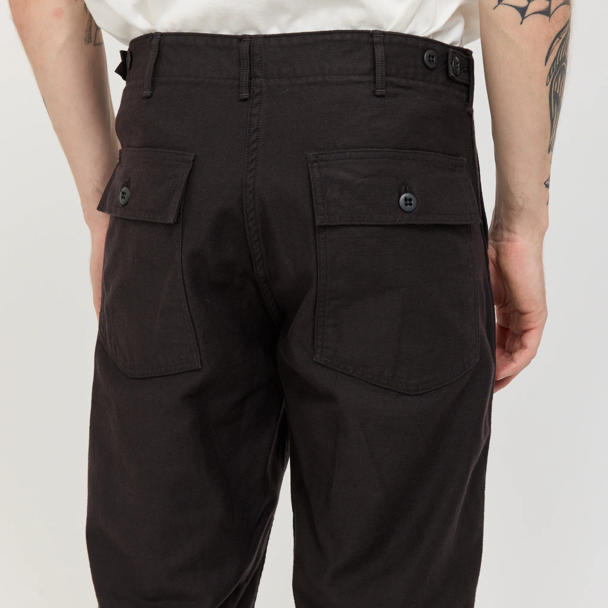 US Army Fatigue Pants Black - Image 6