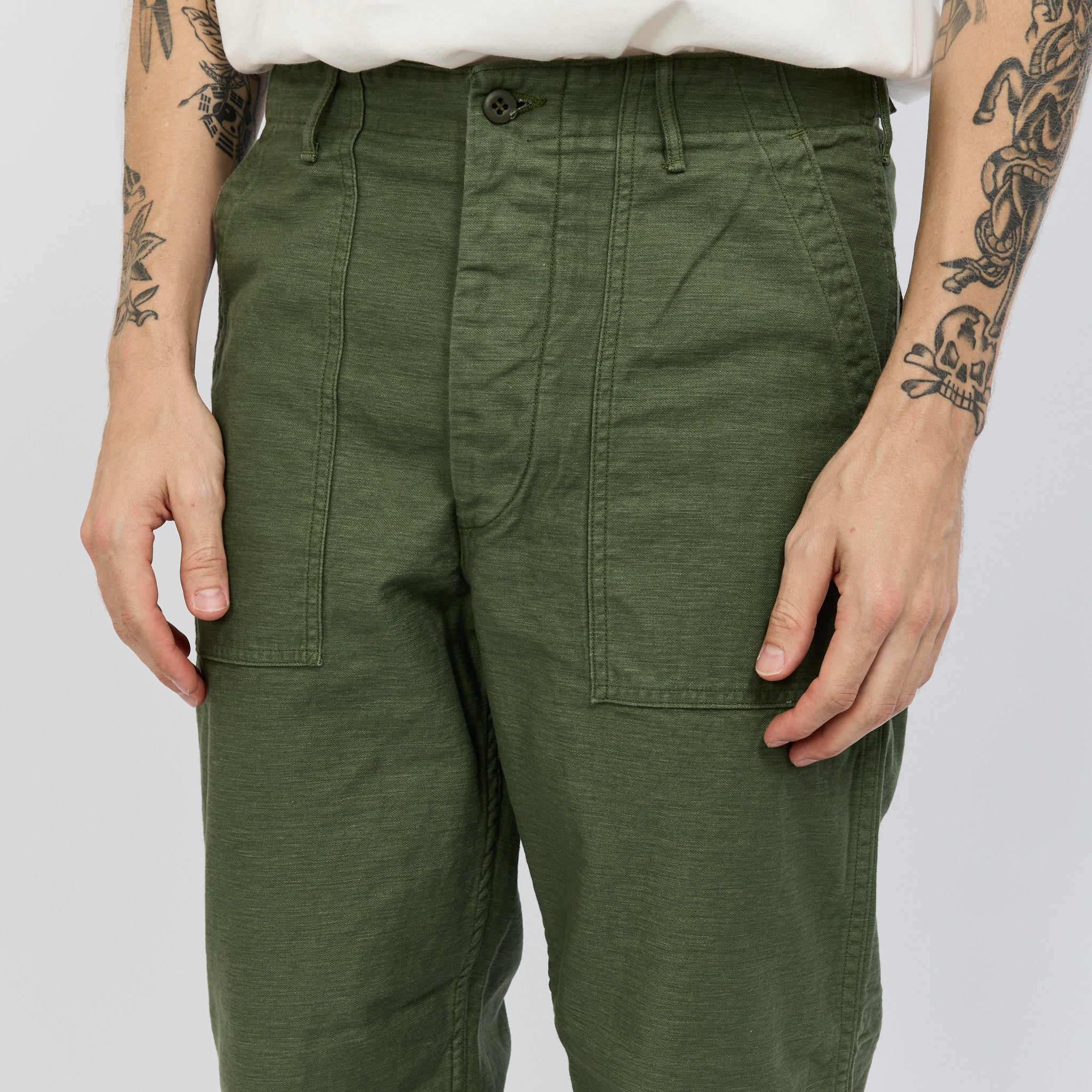 US Army Fatigue Pants Green - Image 4