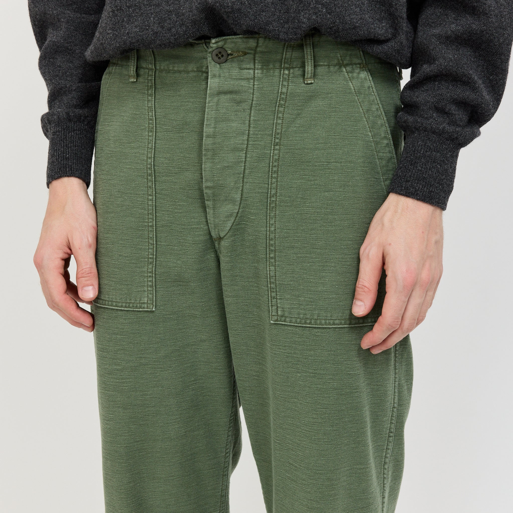 US Army Fatigue Pants Green Used - Image 5