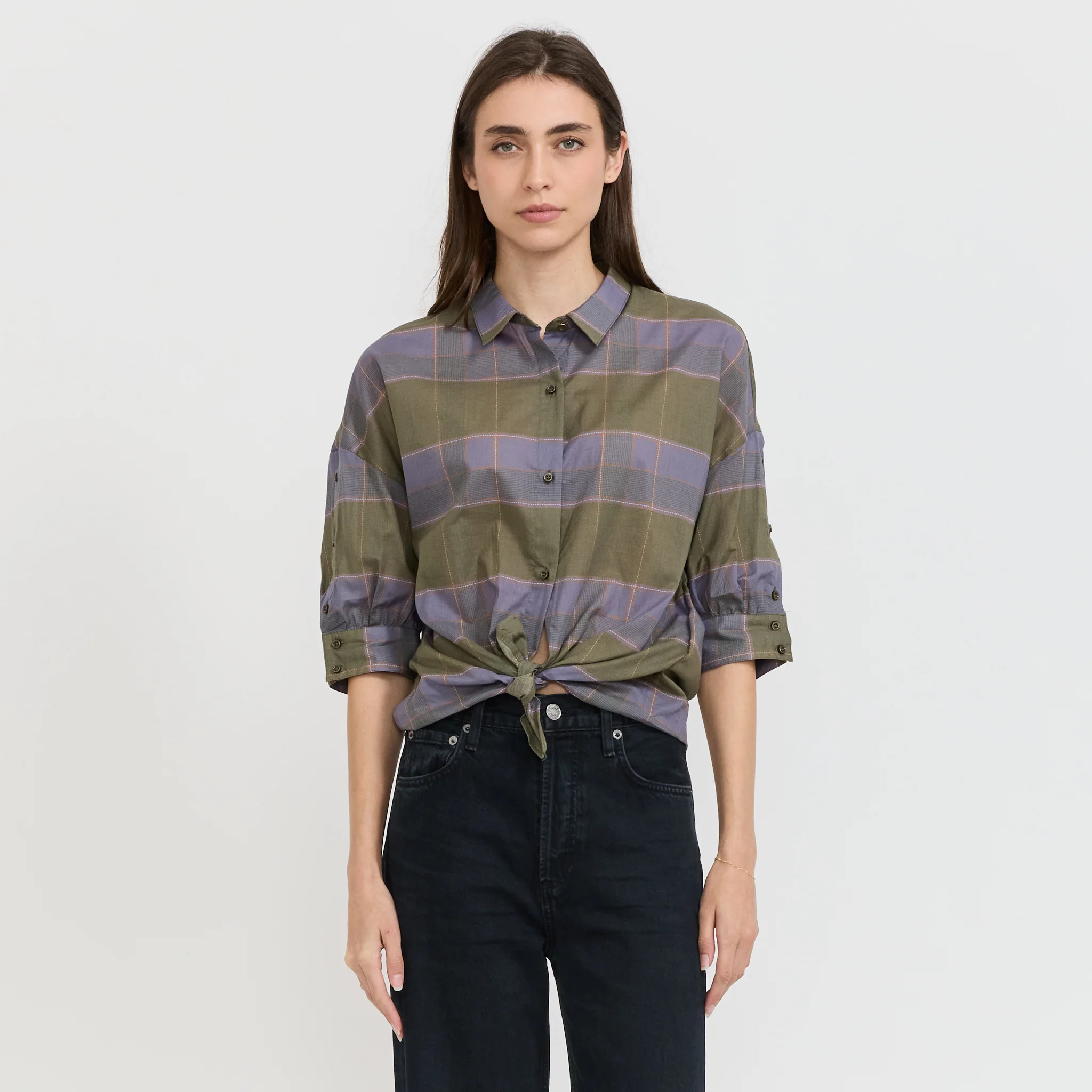Valea Shirt Agave Nuchecko