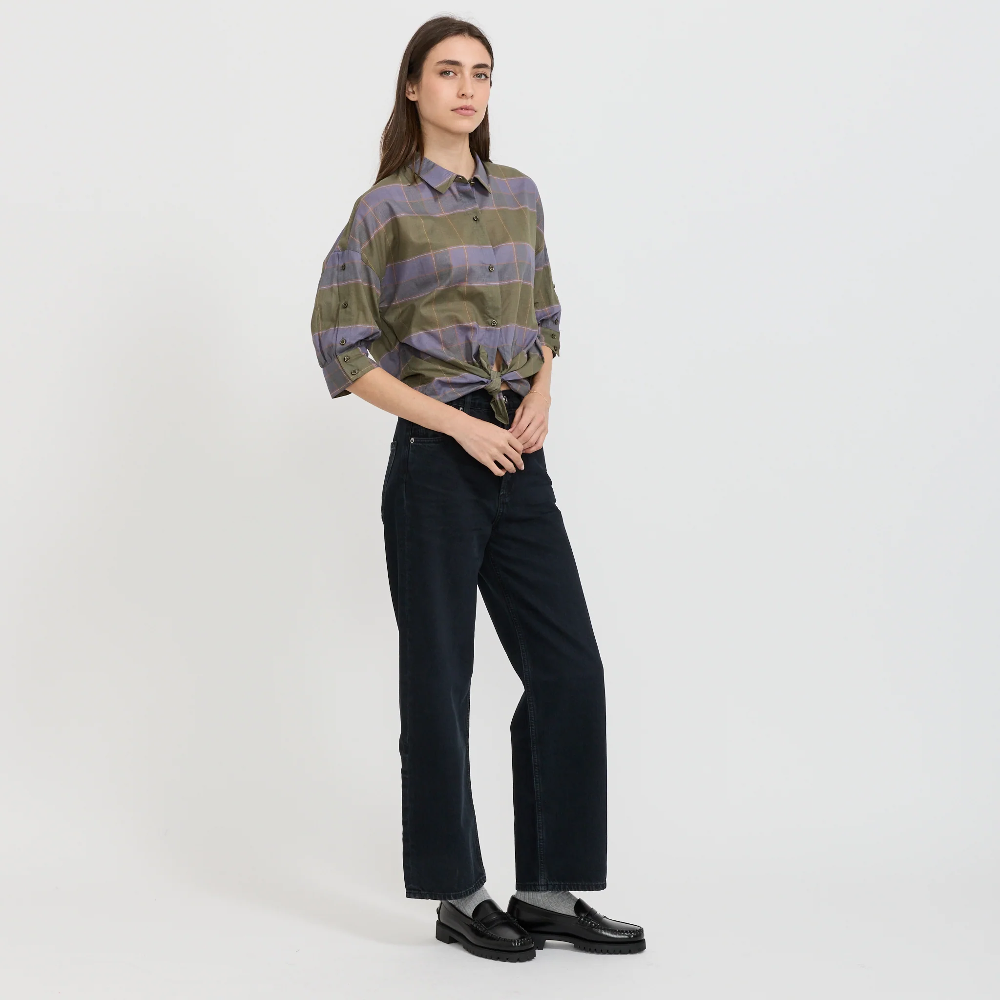 Valea Shirt Agave Nuchecko - Image 2