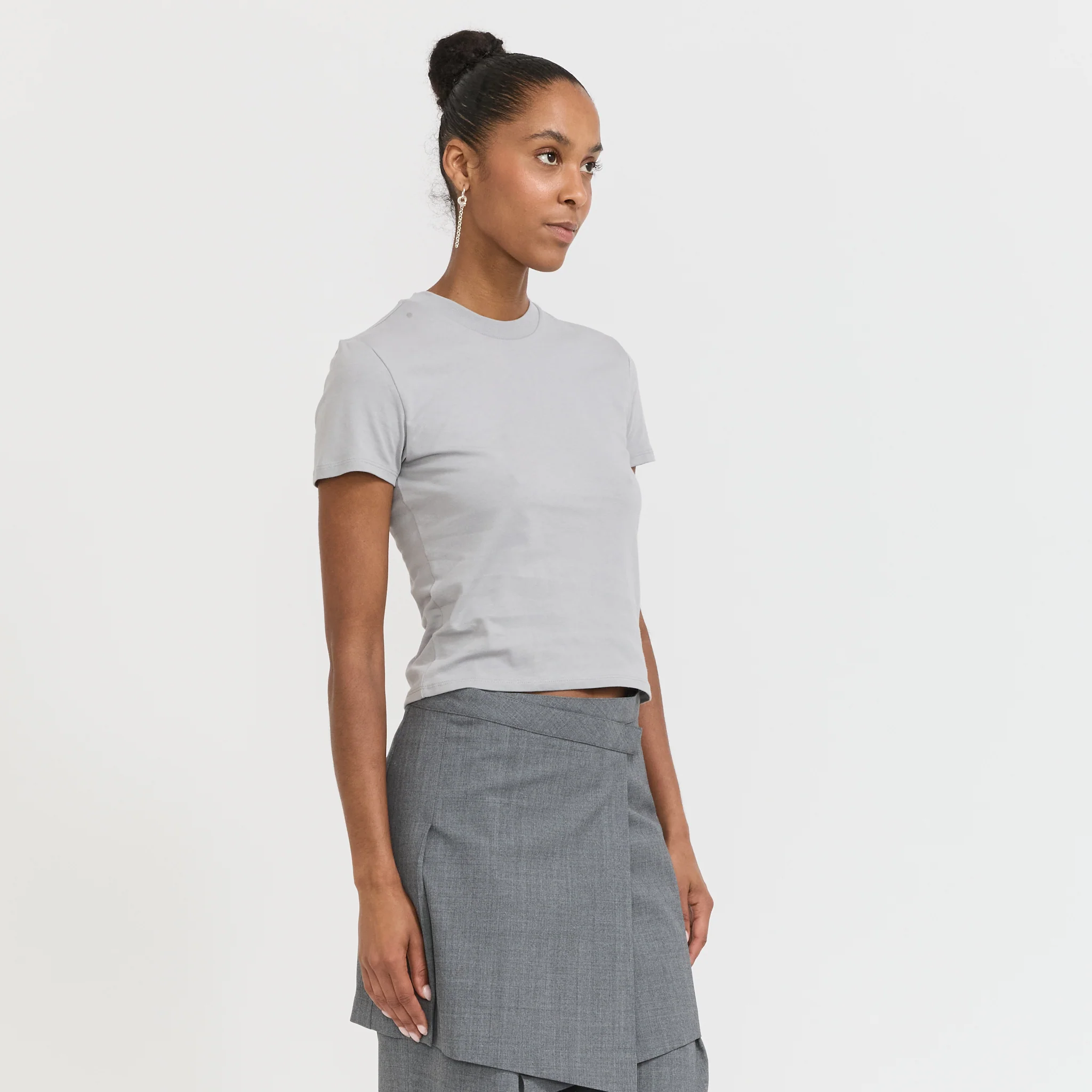Vera T-Shirt Sleet - Image 3