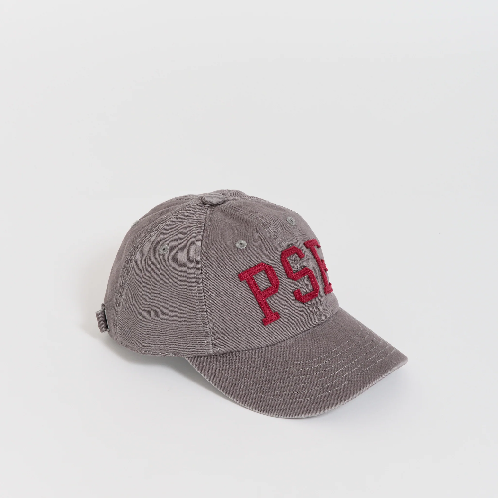 Vintage Lettering Cap Grey/Maroon