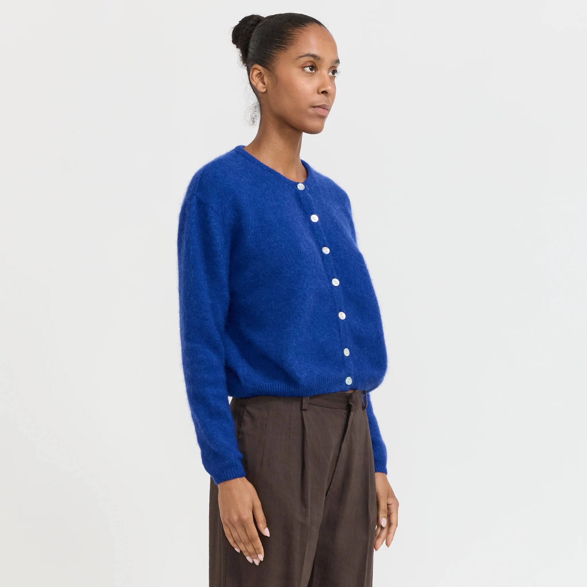 Vitow Cardigan Royal Blue - Image 3