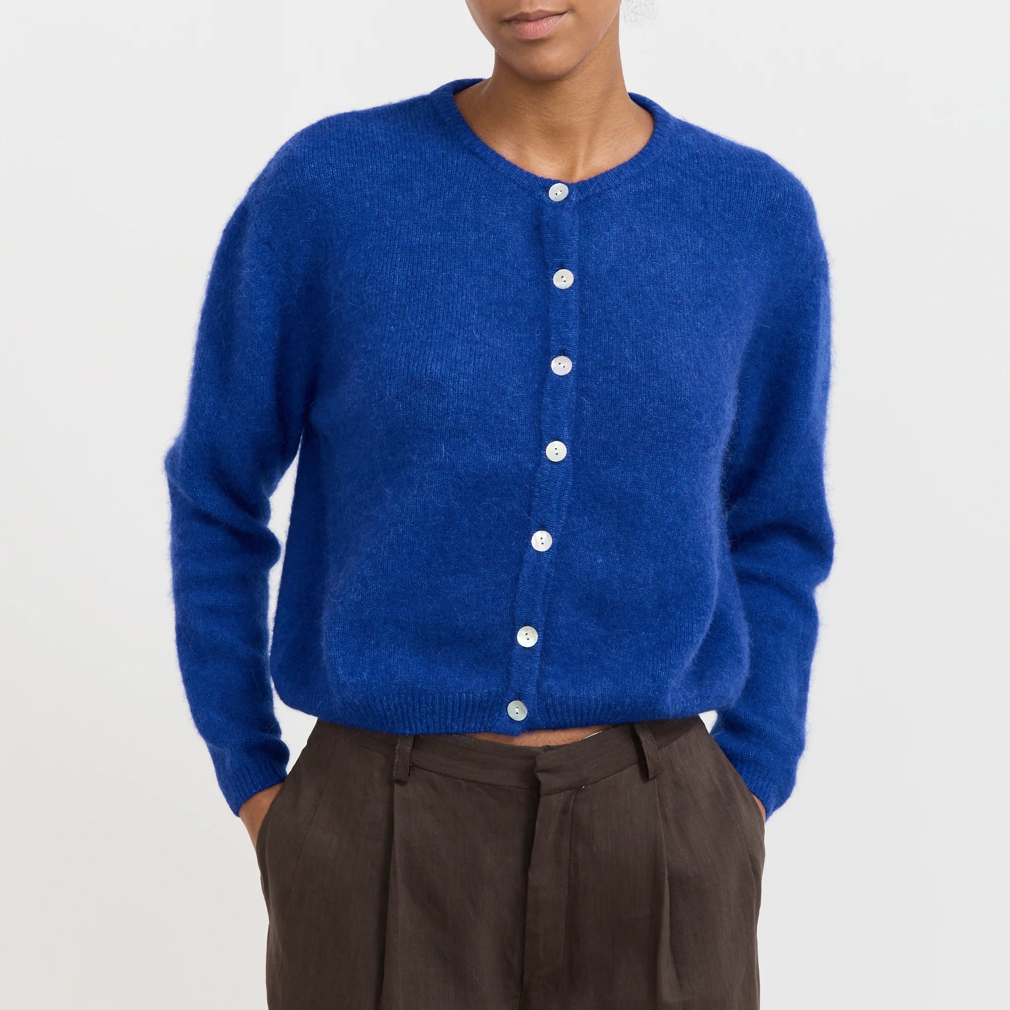 Vitow Cardigan Royal Blue - Image 5