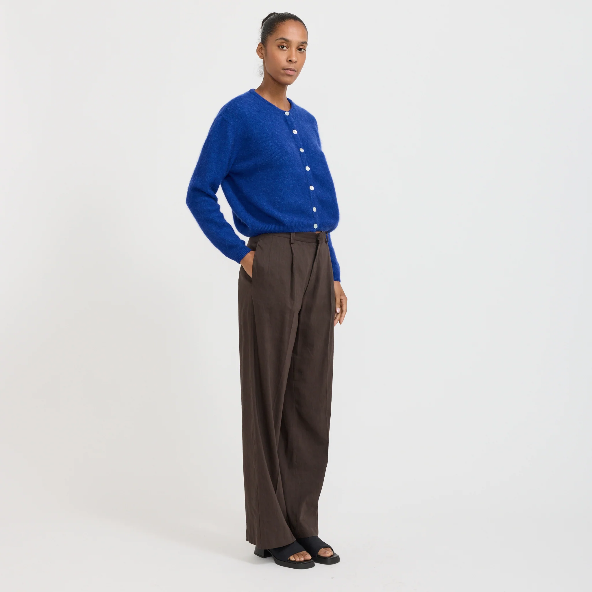 Vitow Cardigan Royal Blue - Image 6
