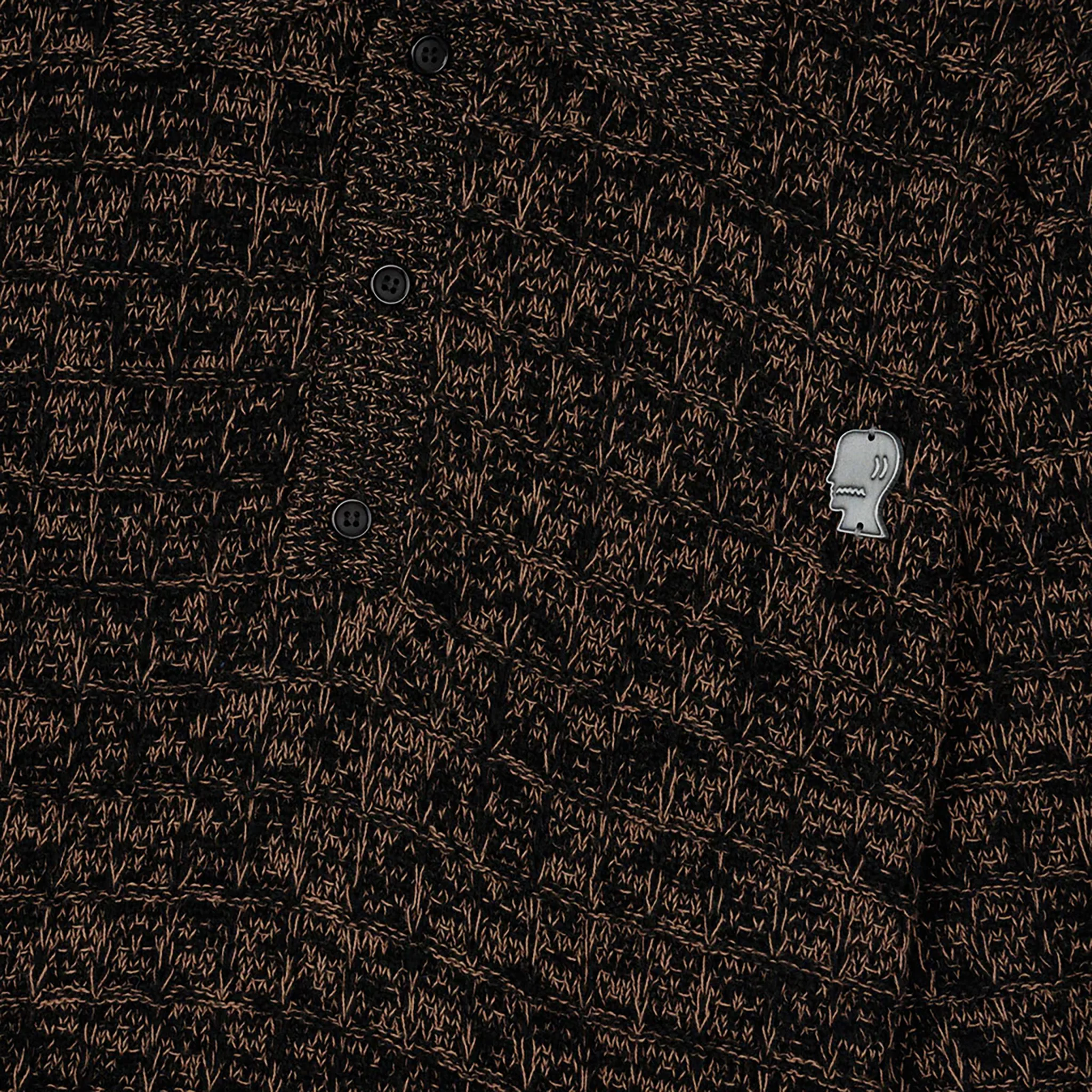 Waffle Pullover Sweater Charcoal - Image 10