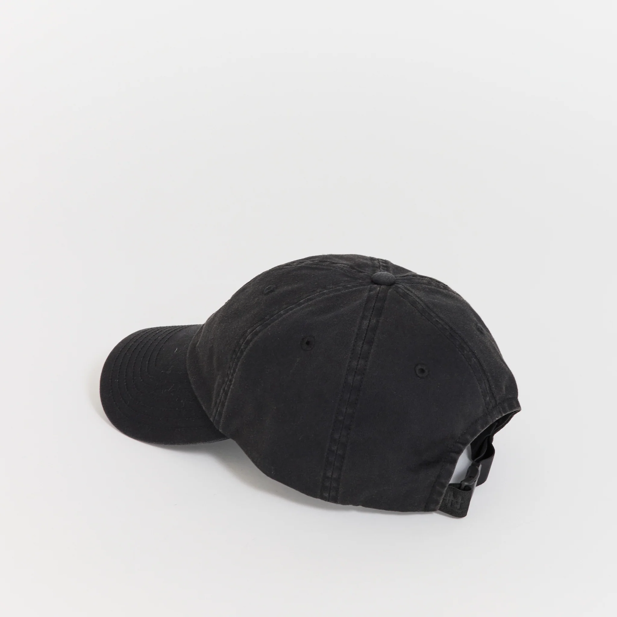 Washed Chino Cap Black - Image 2