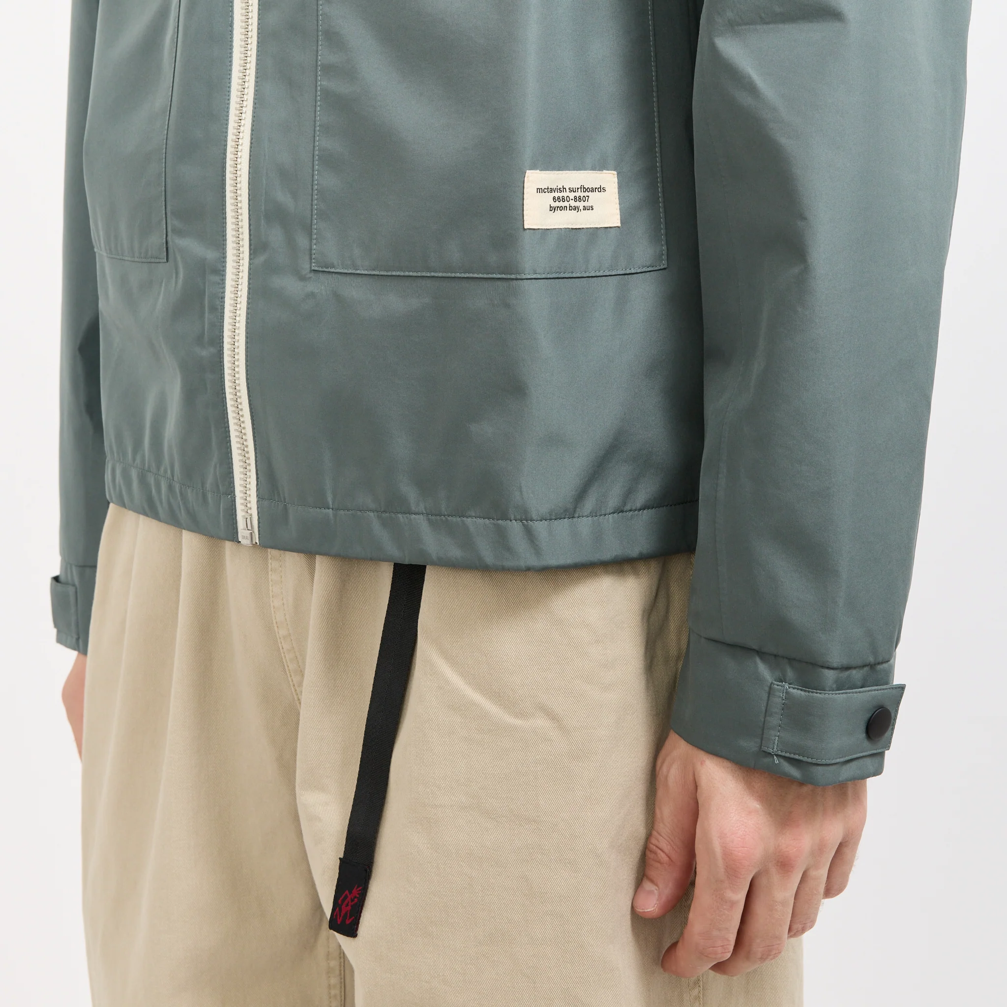 Water Proof Hooded Jacket Green - Image 6