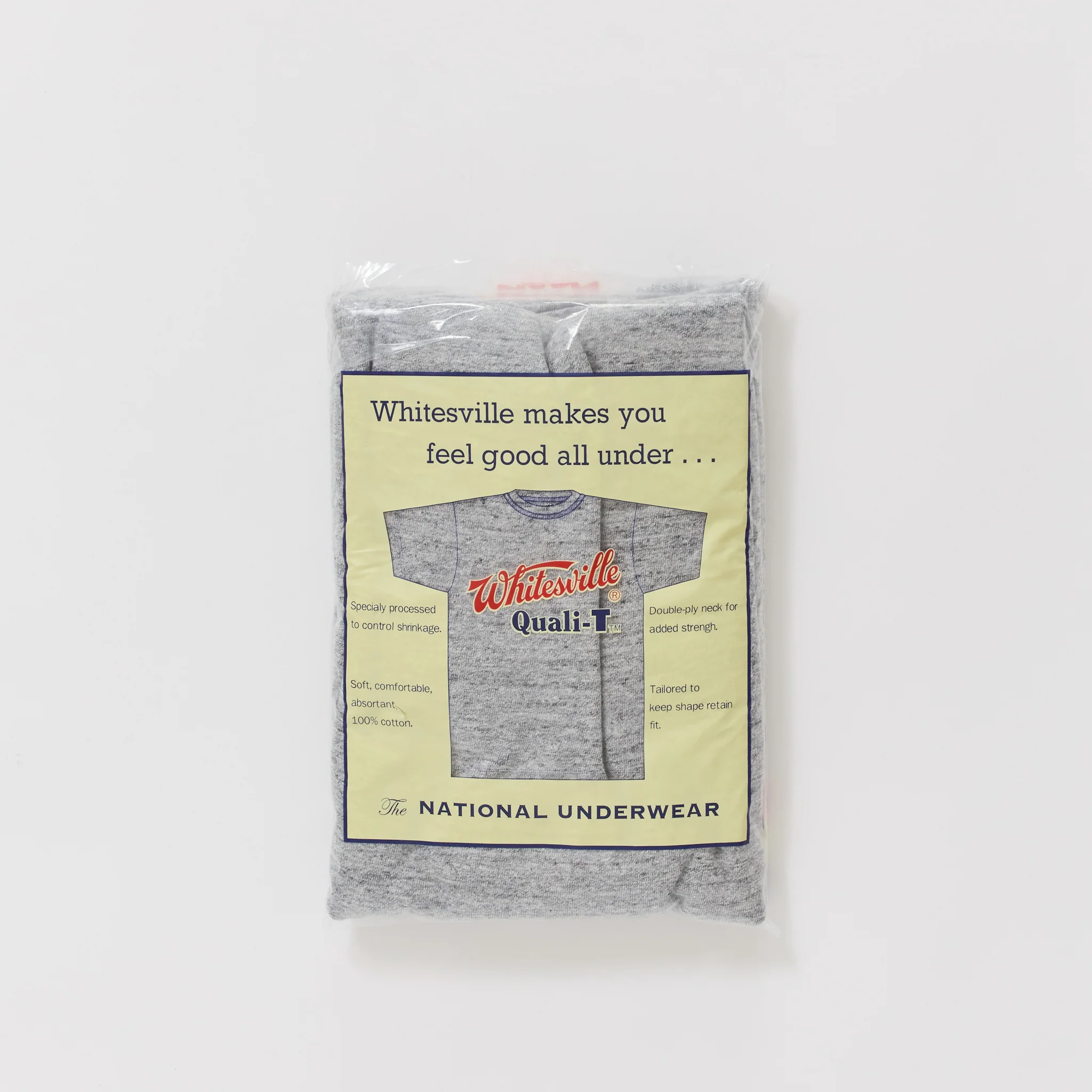 Whitesville 2 Pack T-Shirts Heather Grey - Image 2