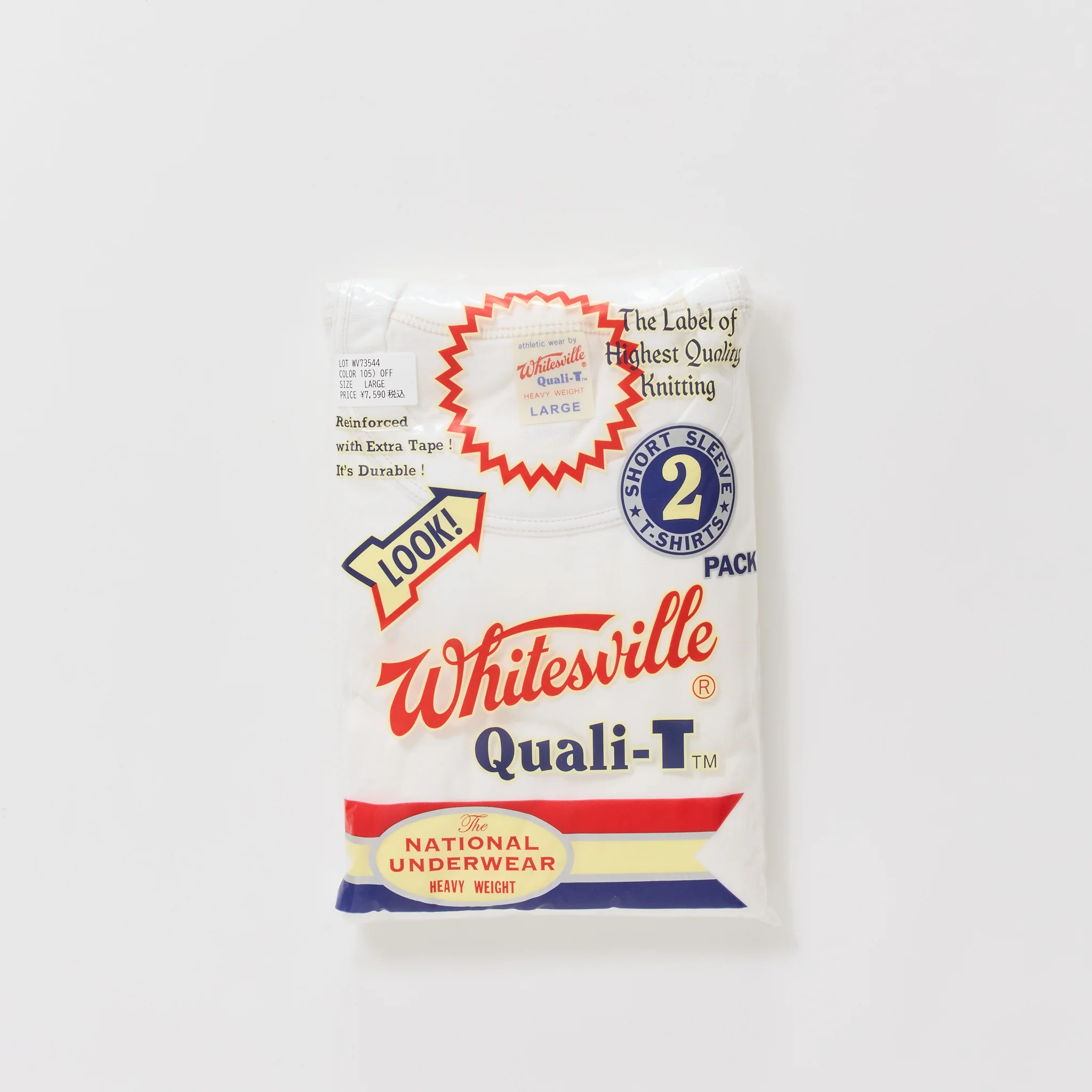 Whitesville 2 Pack T-Shirts Off White