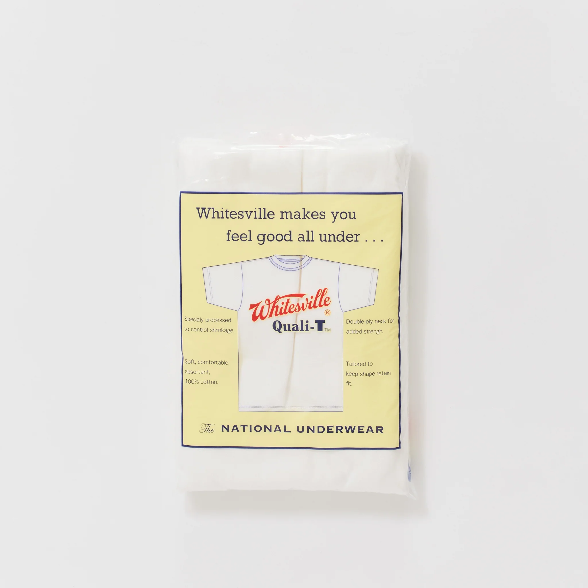 Whitesville 2 Pack T-Shirts Off White - Image 2