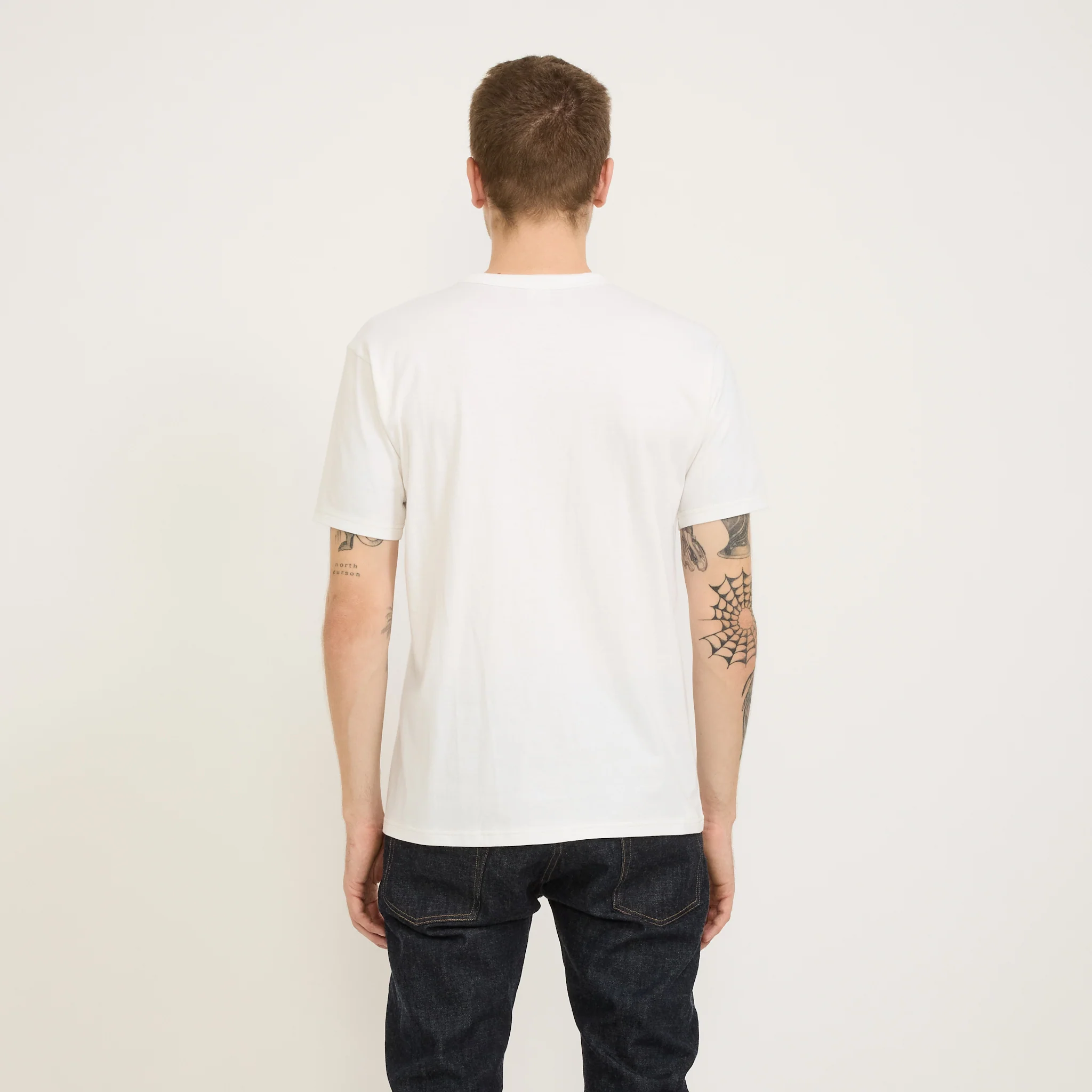 Whitesville 2 Pack T-Shirts Off White - Image 7