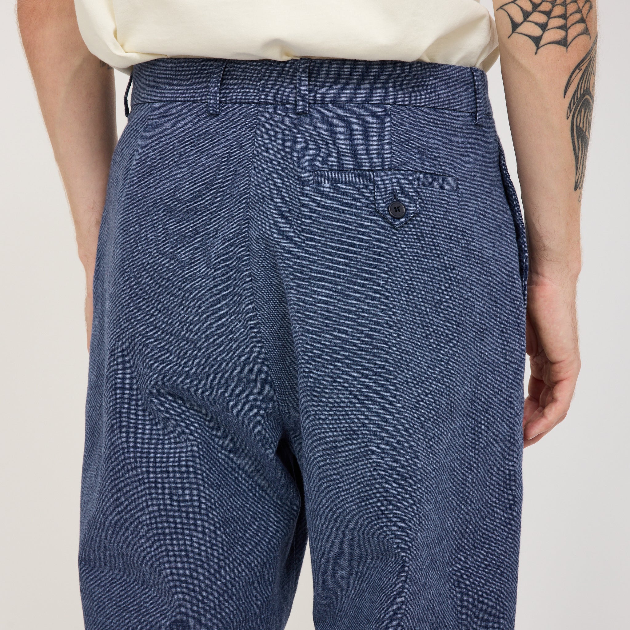 Wick Trouser Indigo Marle - Image 6