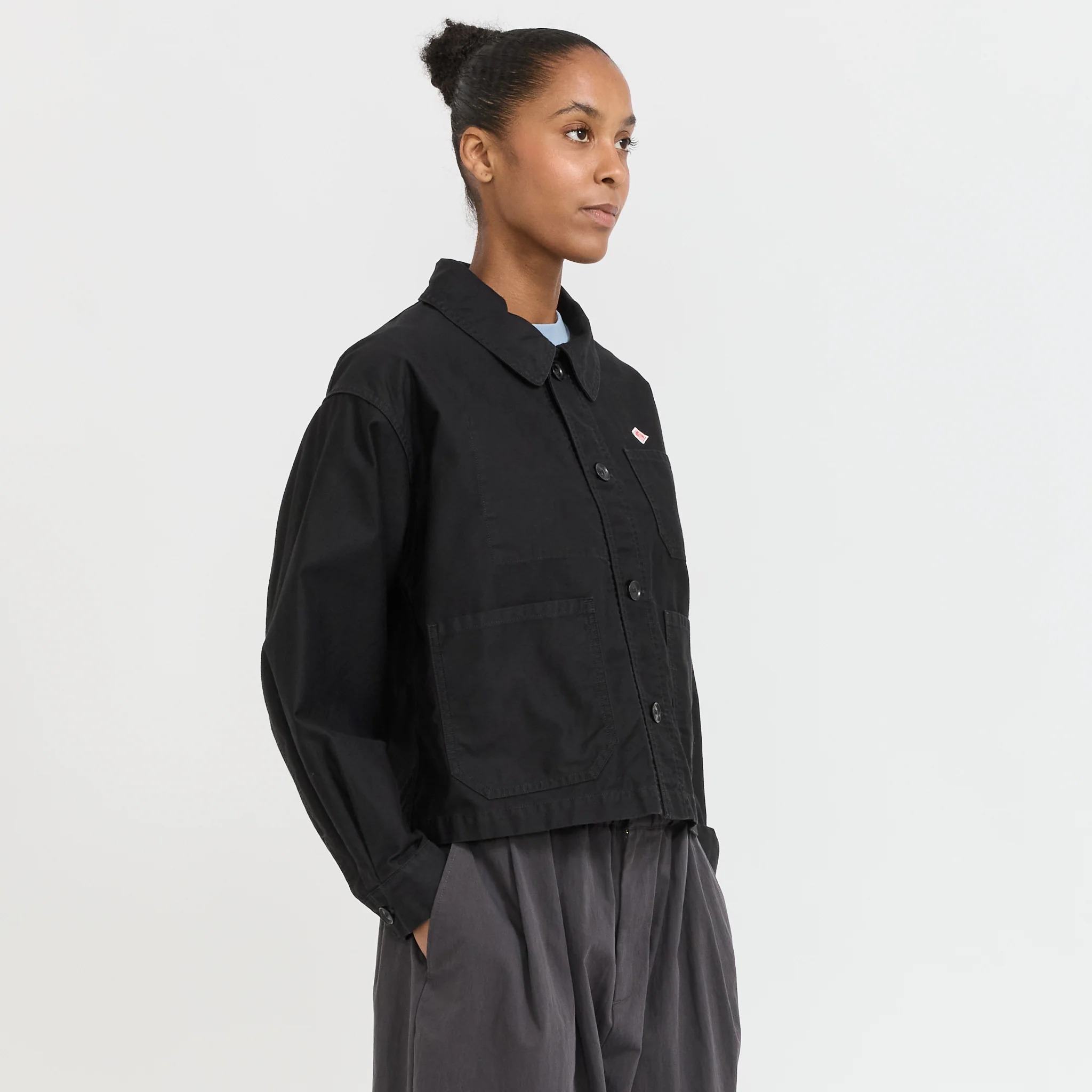 Wide Coveralls Black - Image 3