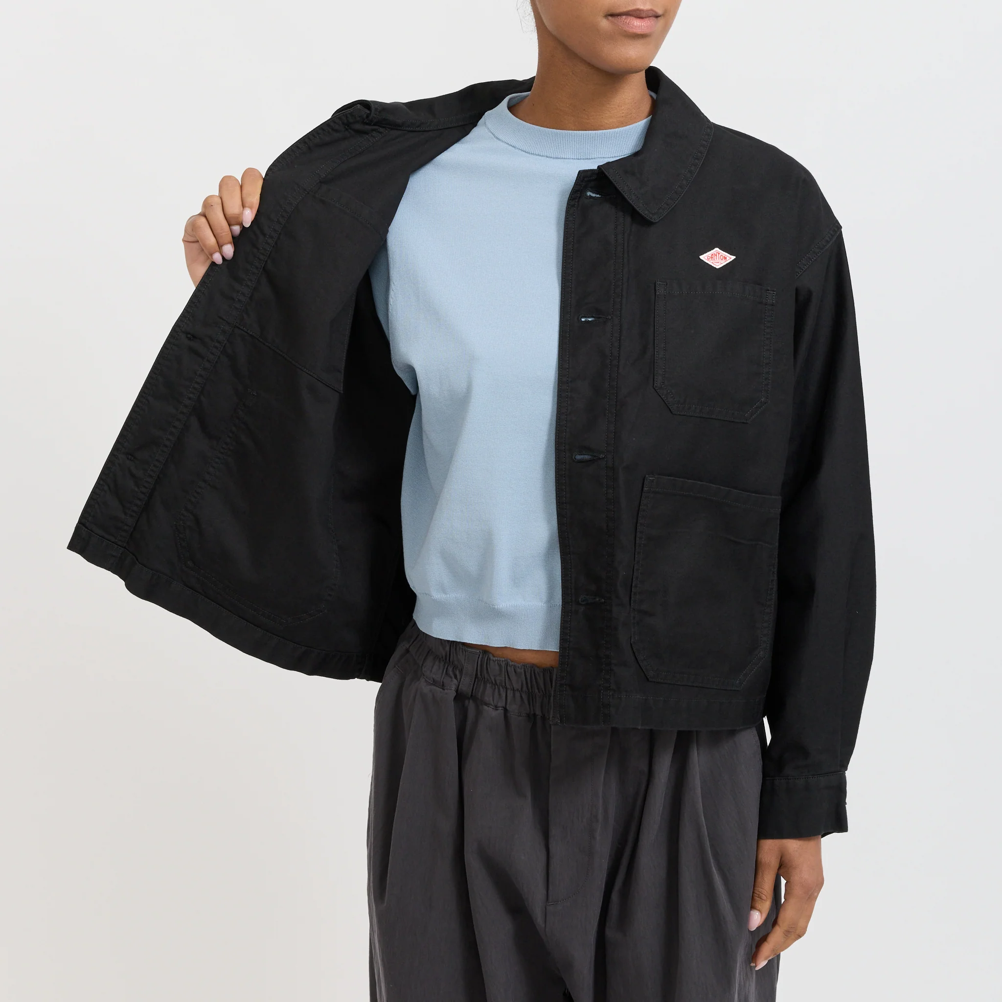 Wide Coveralls Black - Image 6
