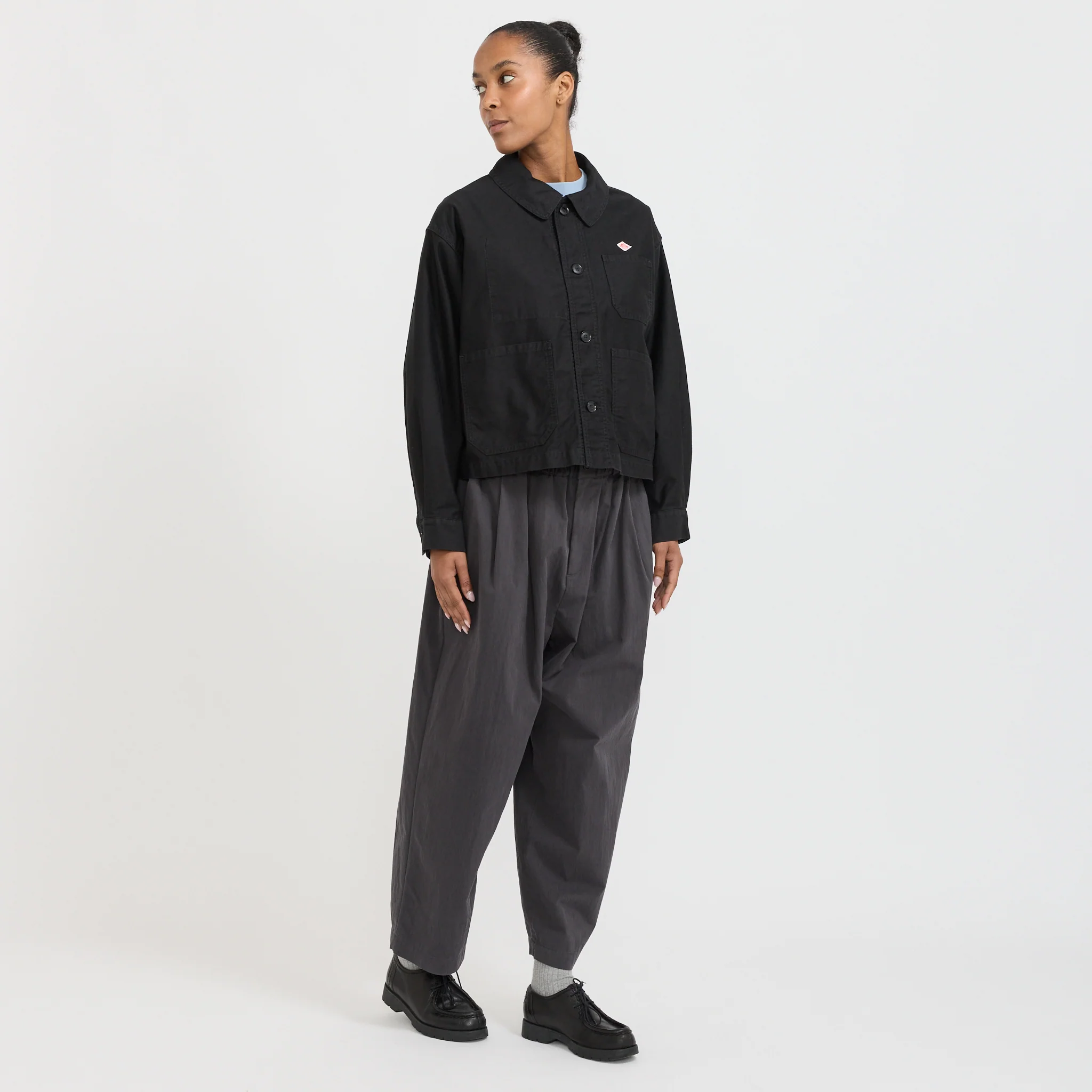 Wide Coveralls Black - Image 7