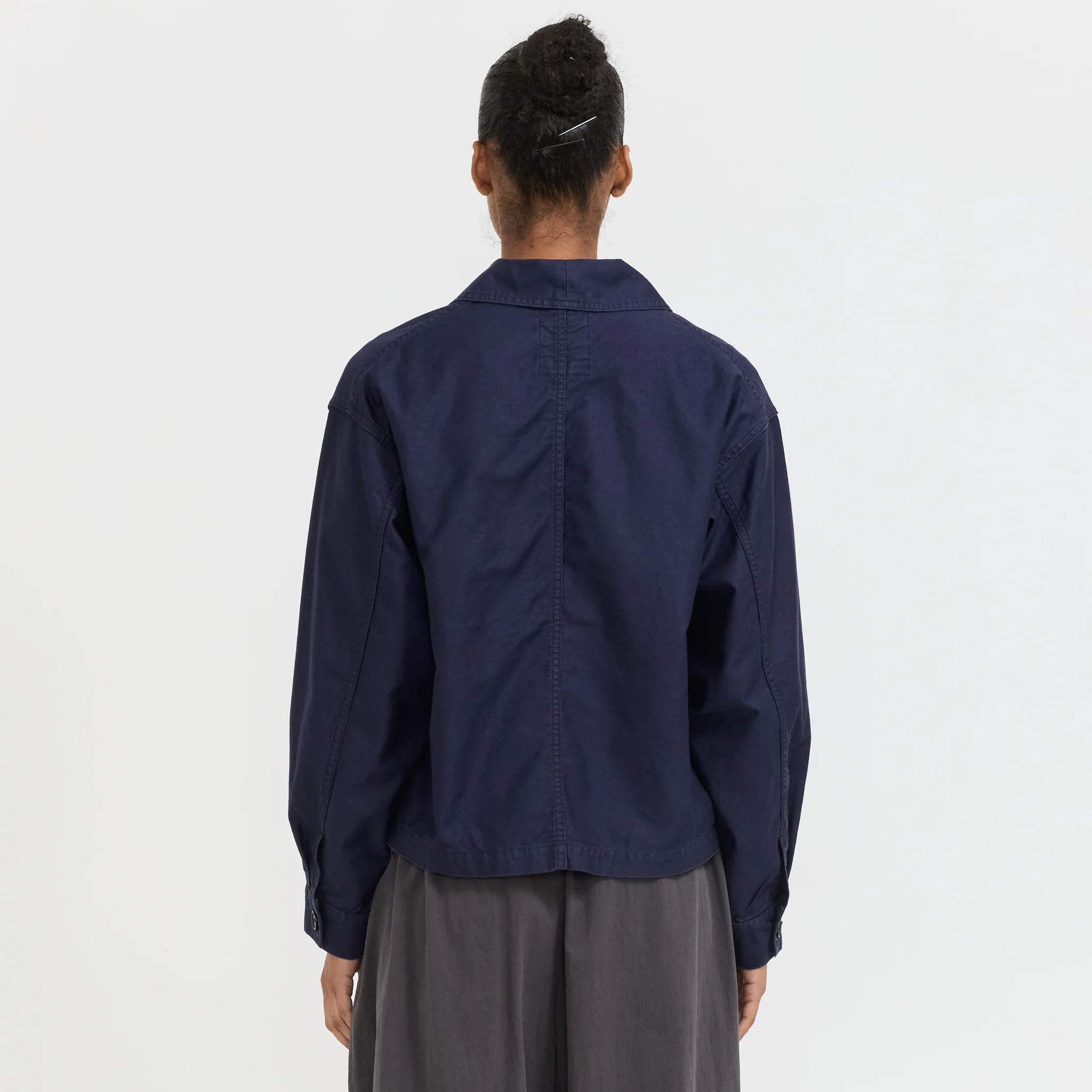 Wide Coveralls Navy - Image 4