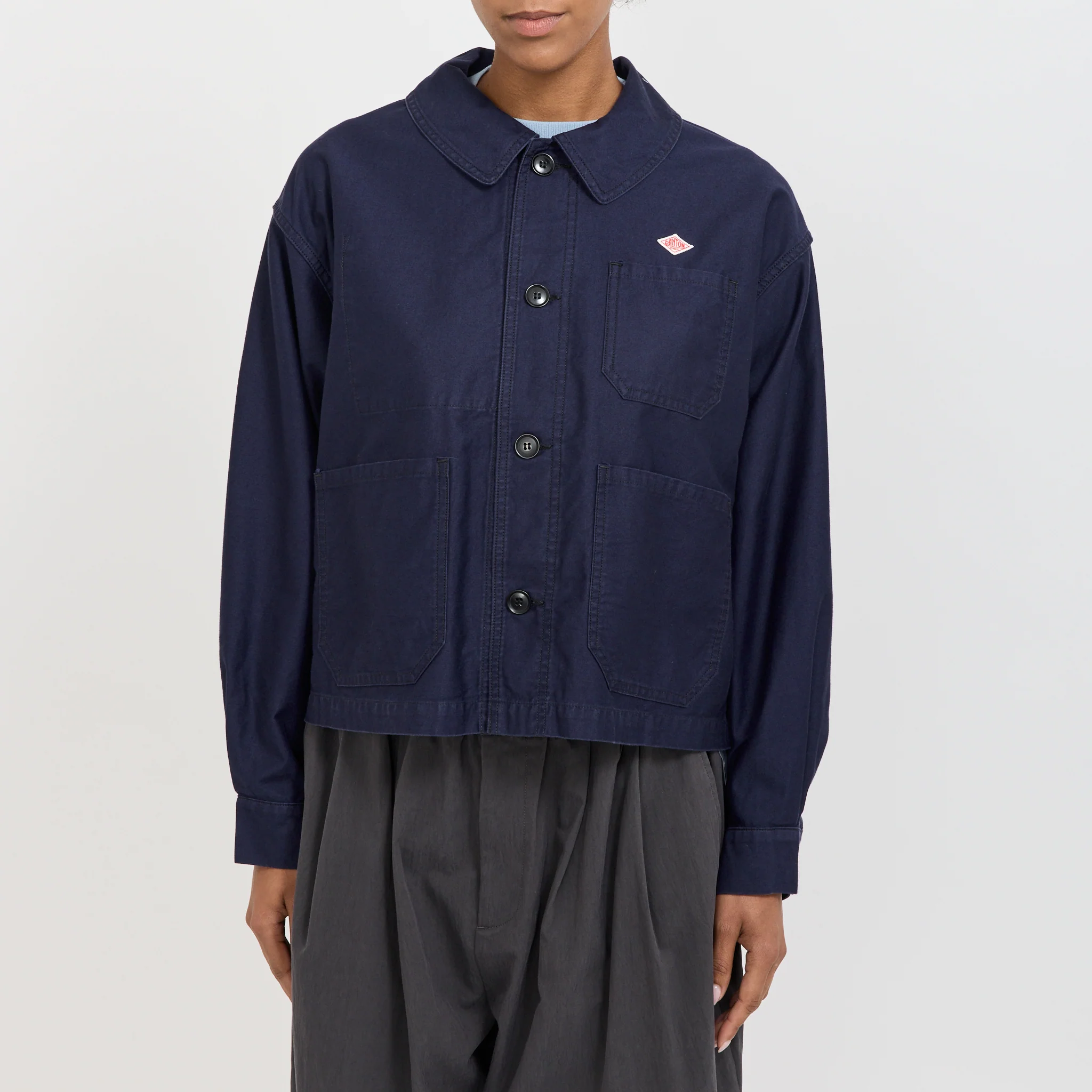 Wide Coveralls Navy - Image 5