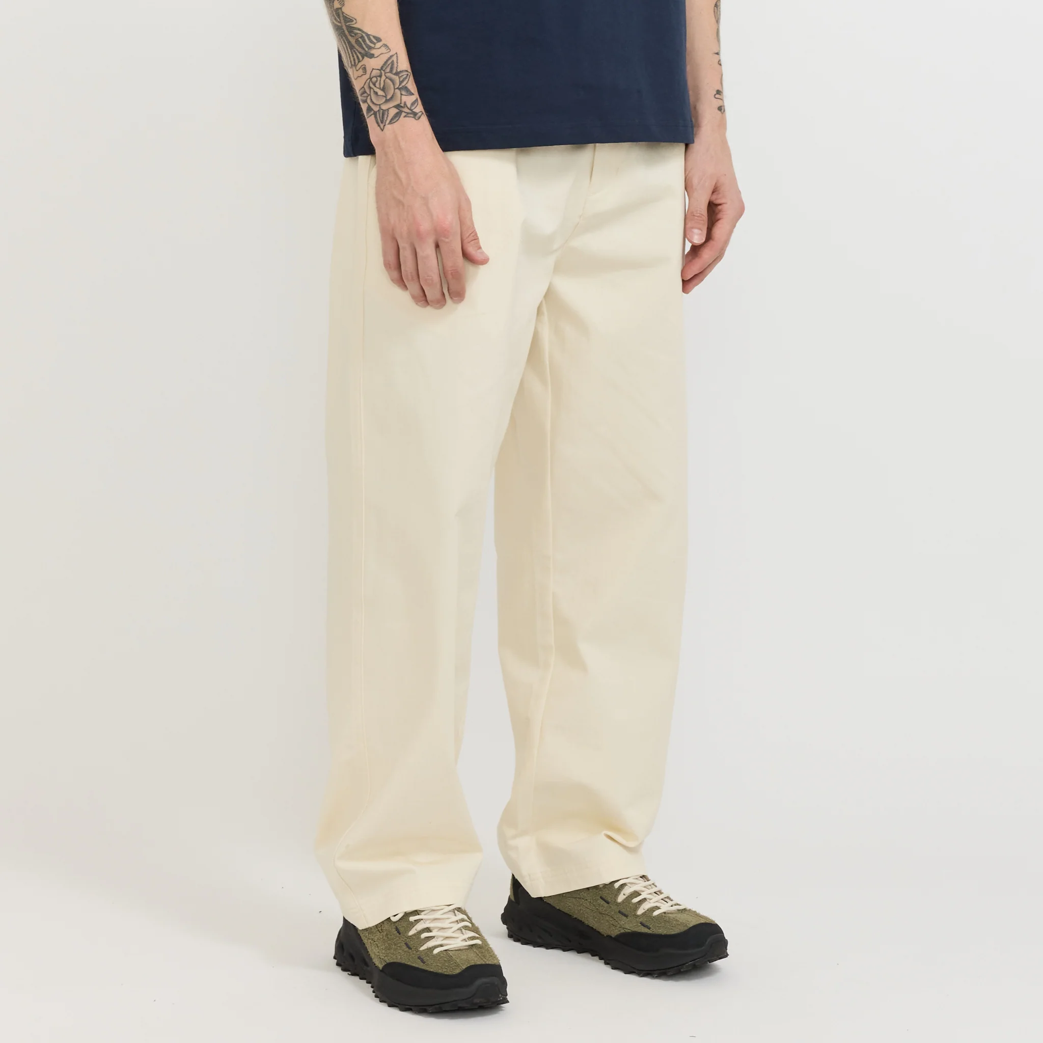 Wide Leg Pants Natural - Image 3