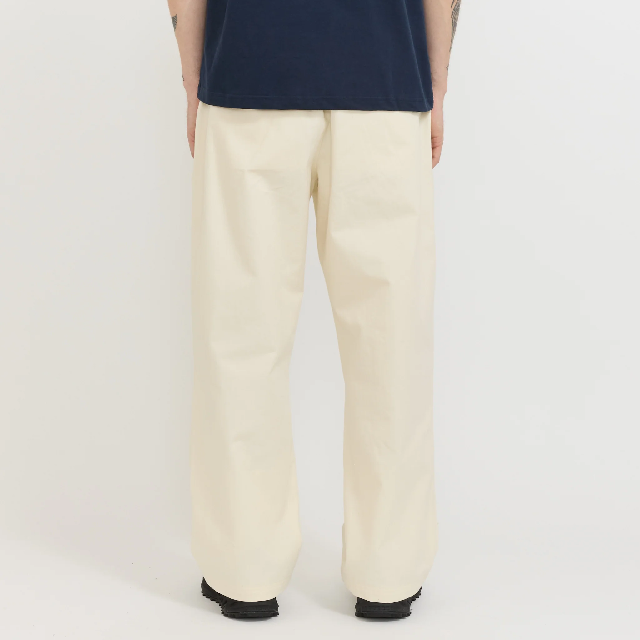 Wide Leg Pants Natural - Image 4