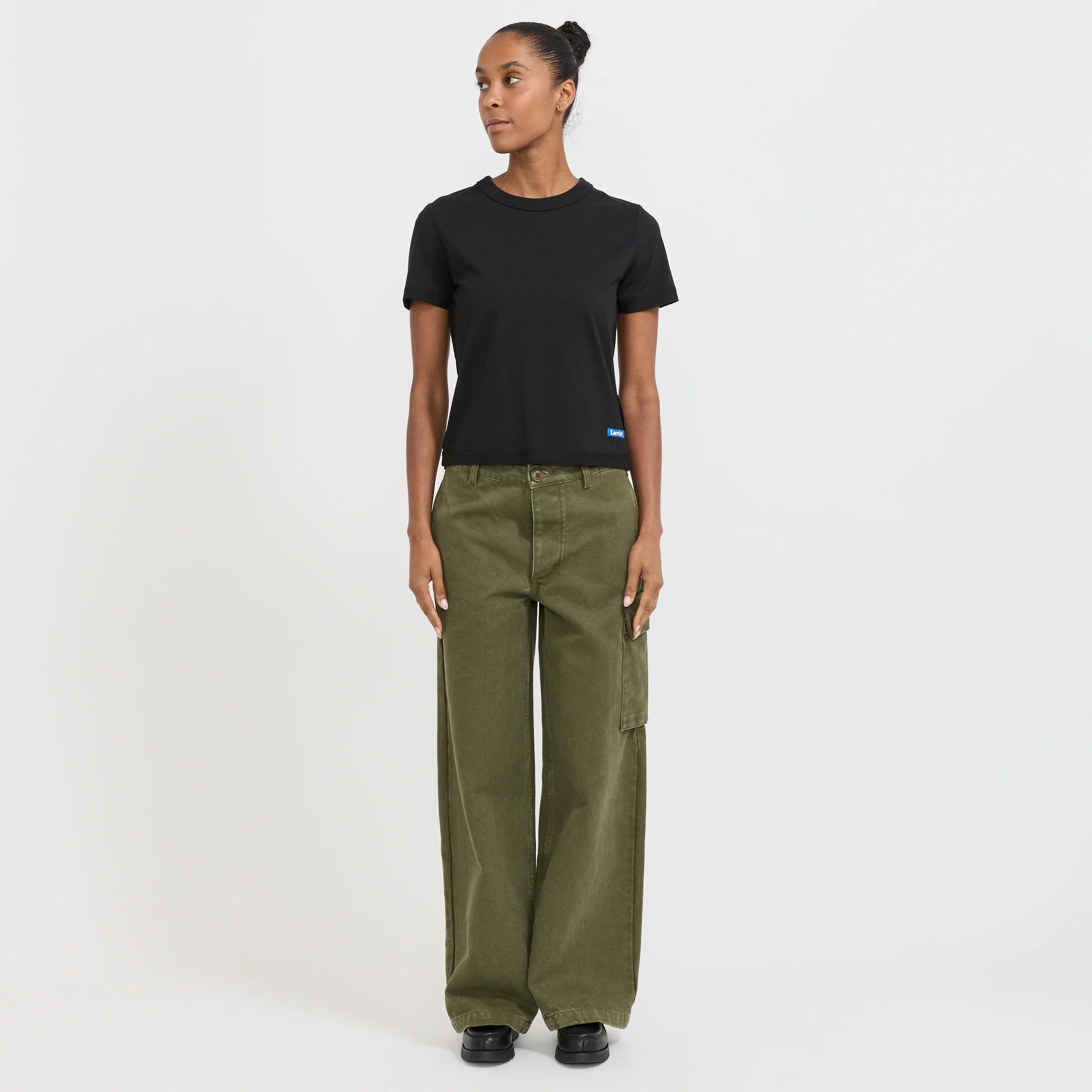 Womens Blind Tee Black - Image 2