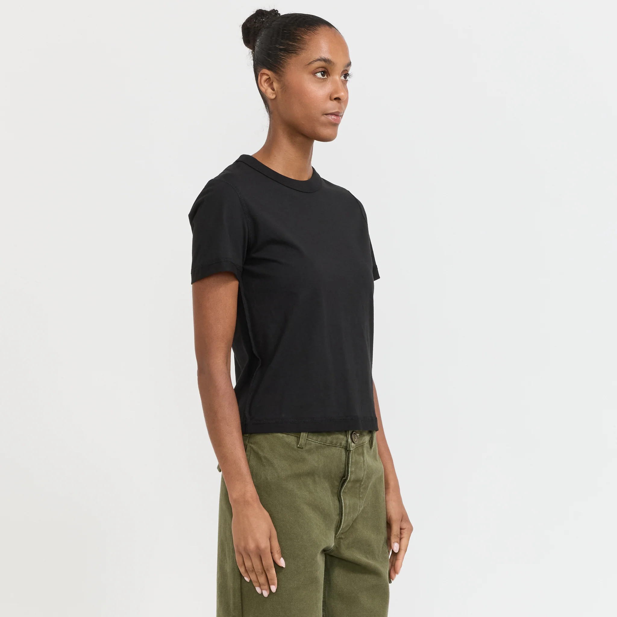 Womens Blind Tee Black - Image 3