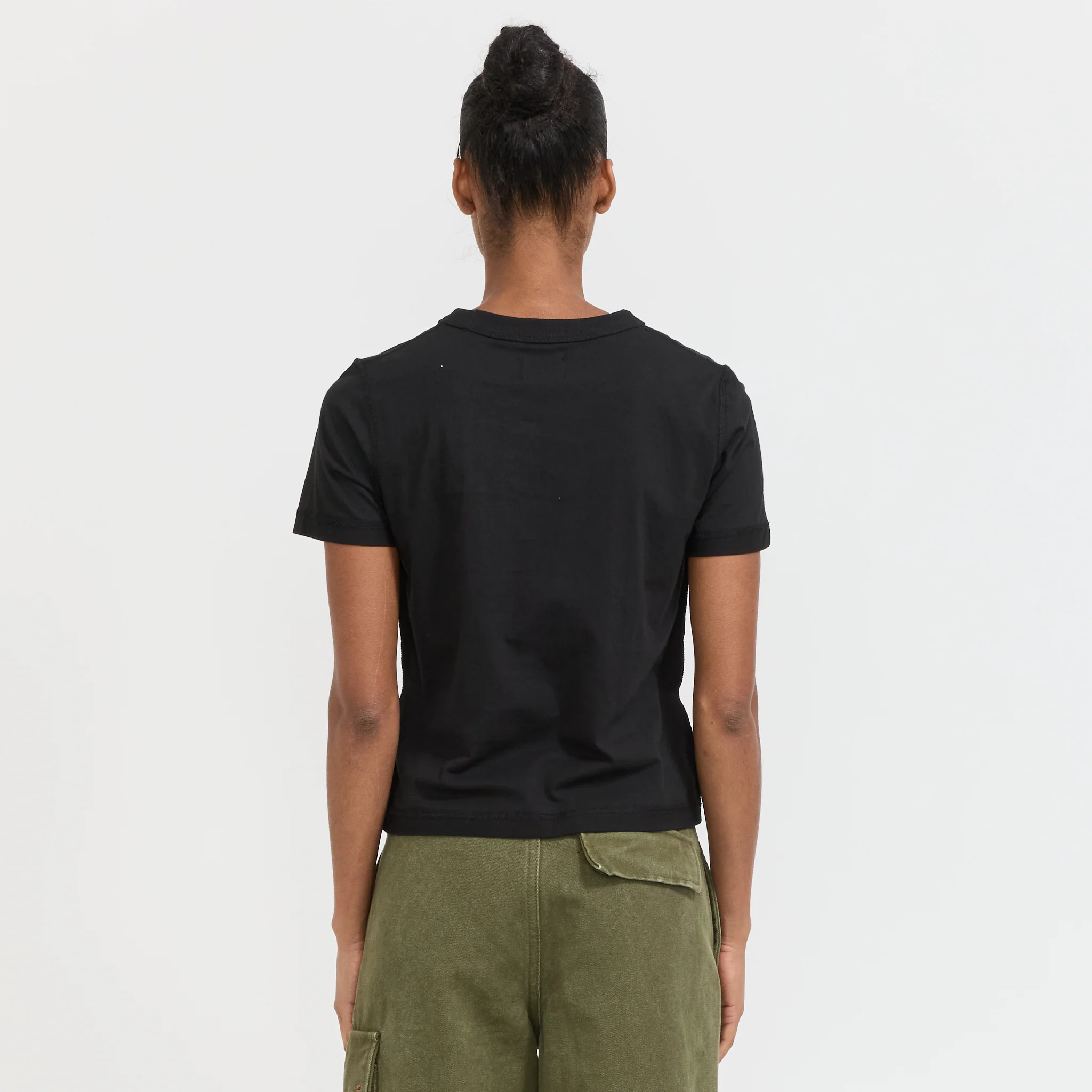 Womens Blind Tee Black - Image 4