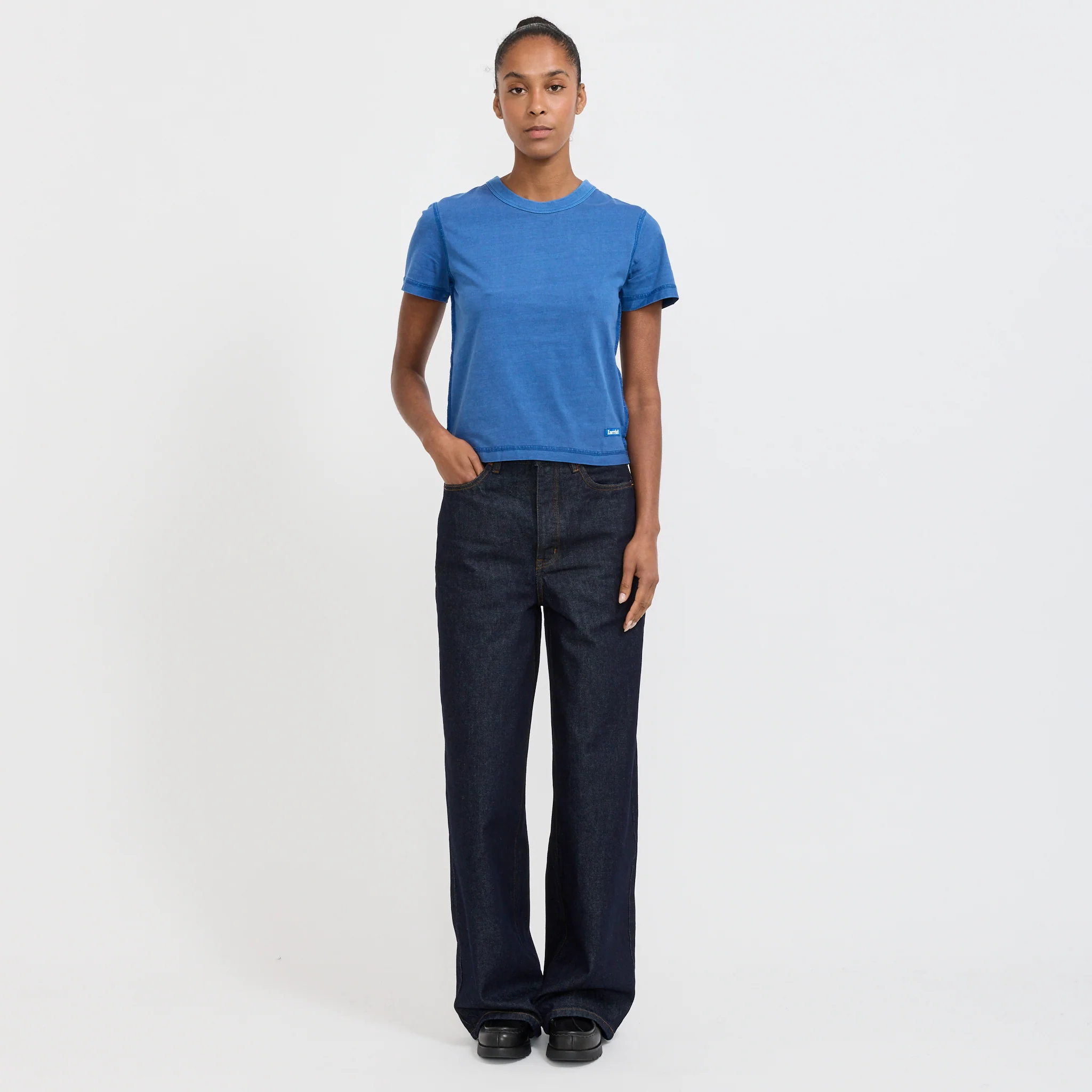 Womens Blind Tee Larriet Blue - Image 2