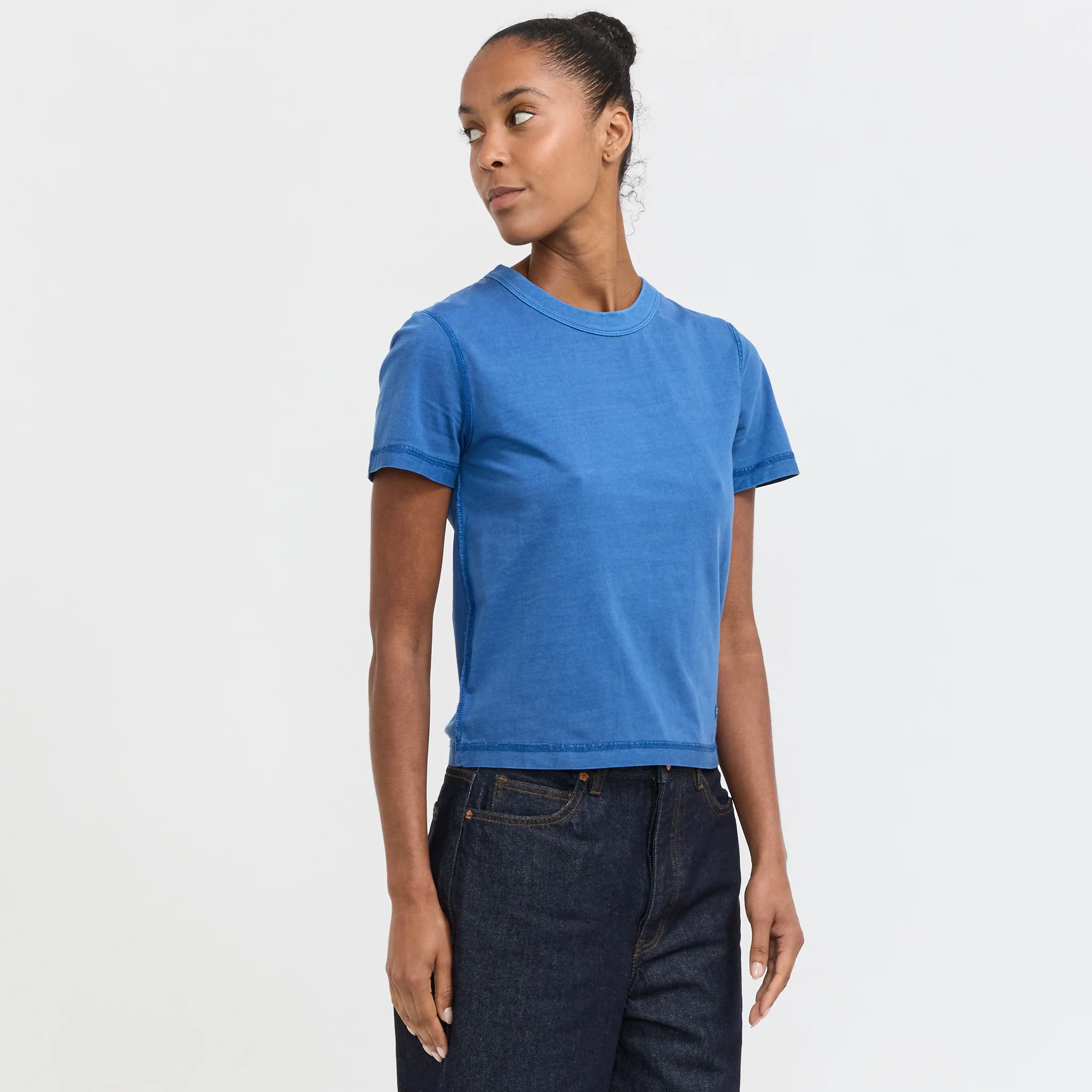 Womens Blind Tee Larriet Blue - Image 3