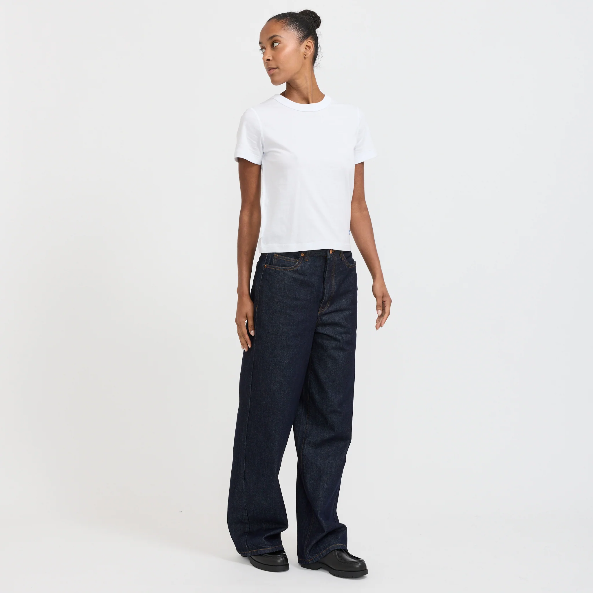 Womens Blind Tee White - Image 7
