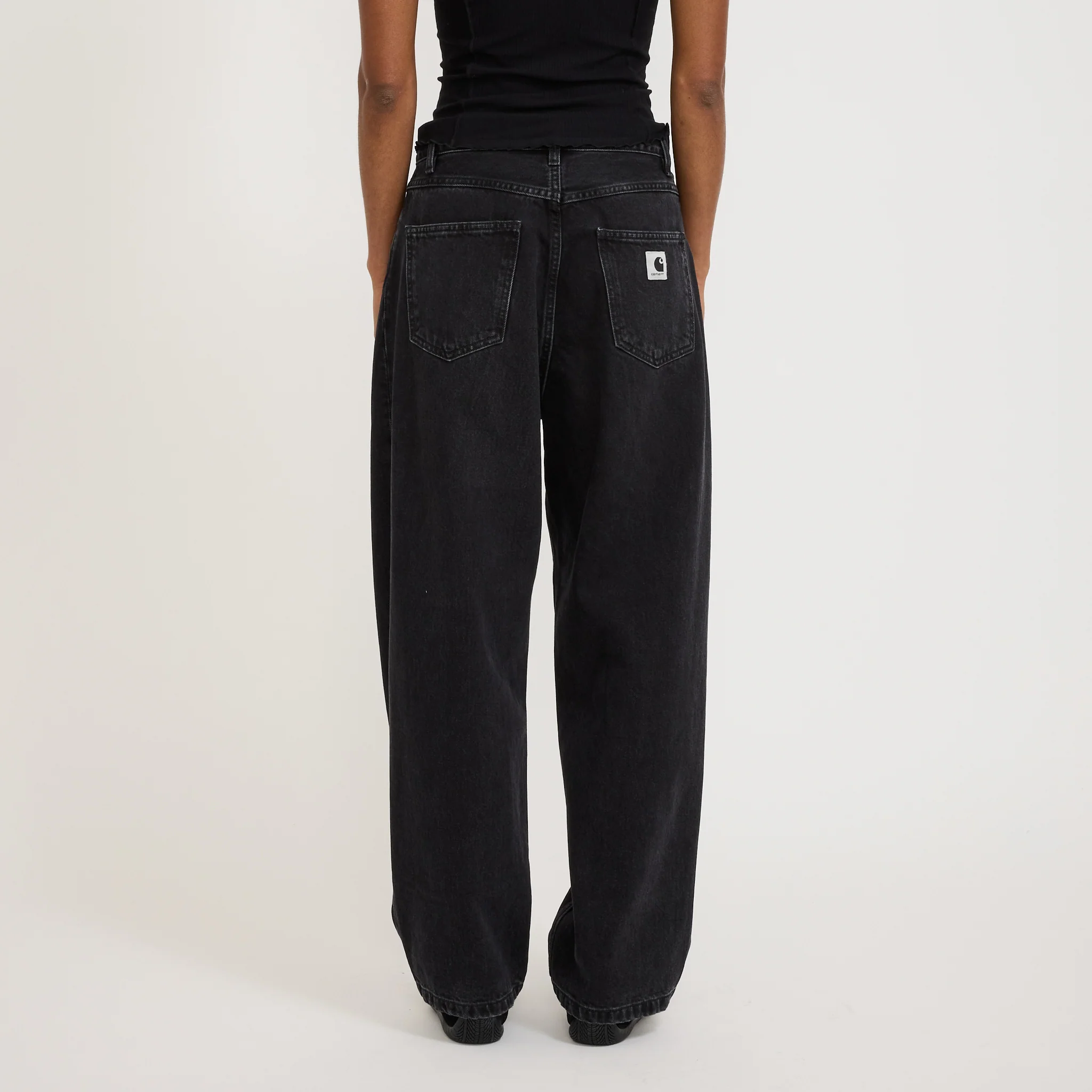 Women's Brandon Pant Black Stone Washed - Image 4