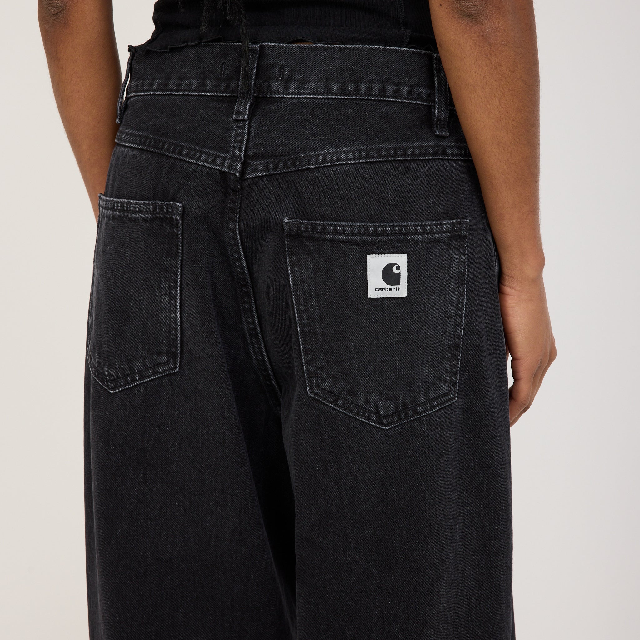 Women's Brandon Pant Black Stone Washed - Image 5
