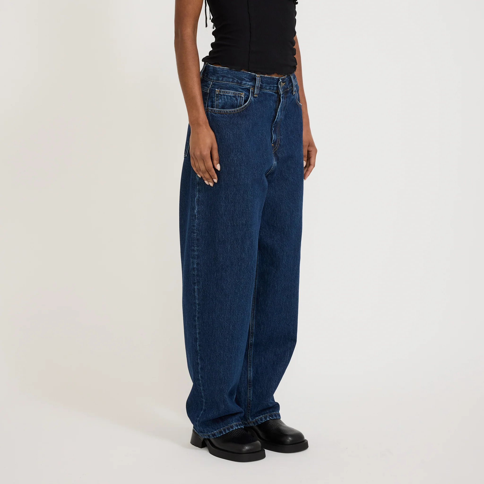 Women's Brandon Pant Blue Stone Washed - Image 3