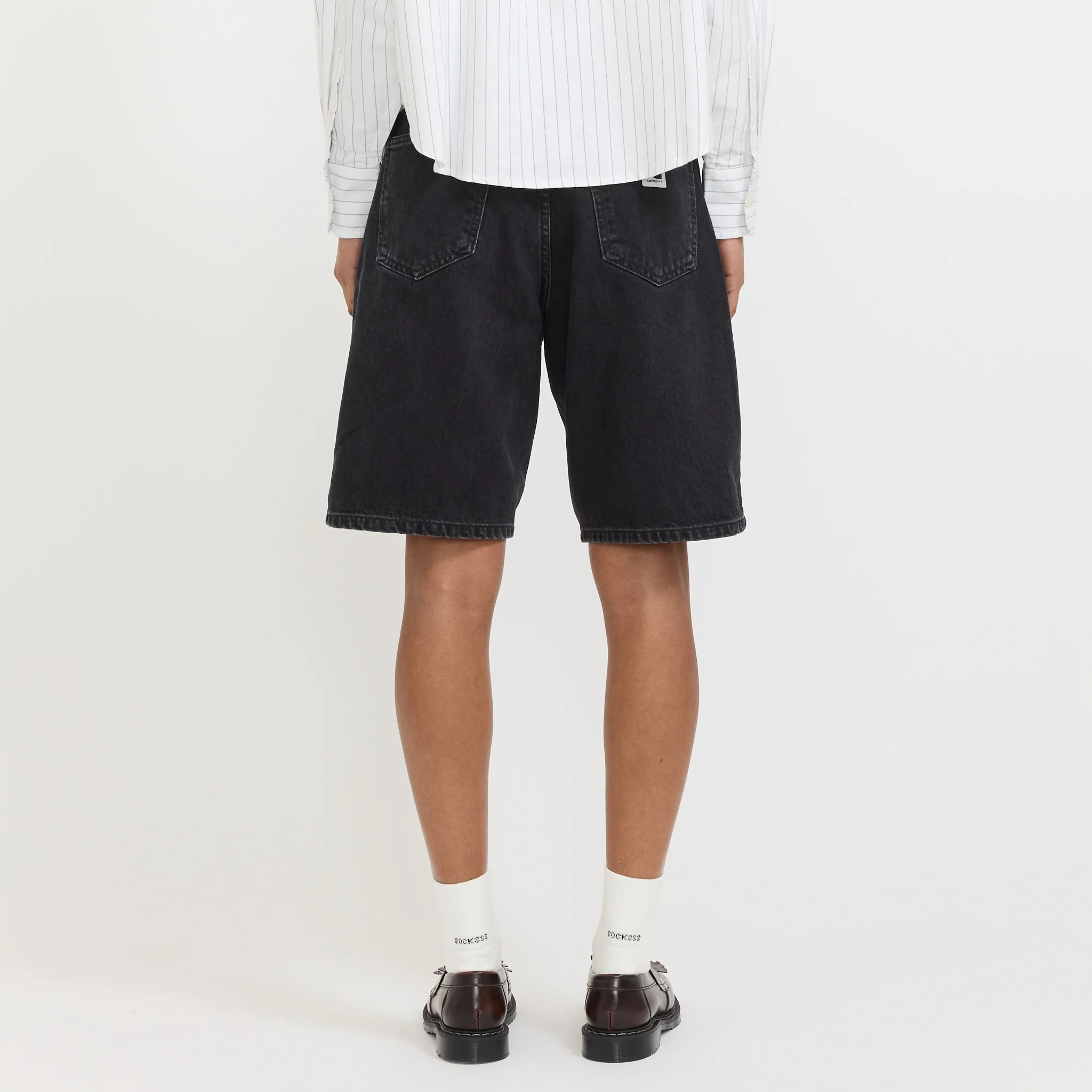 Women's Brandon Short Black Stone Washed - Image 3