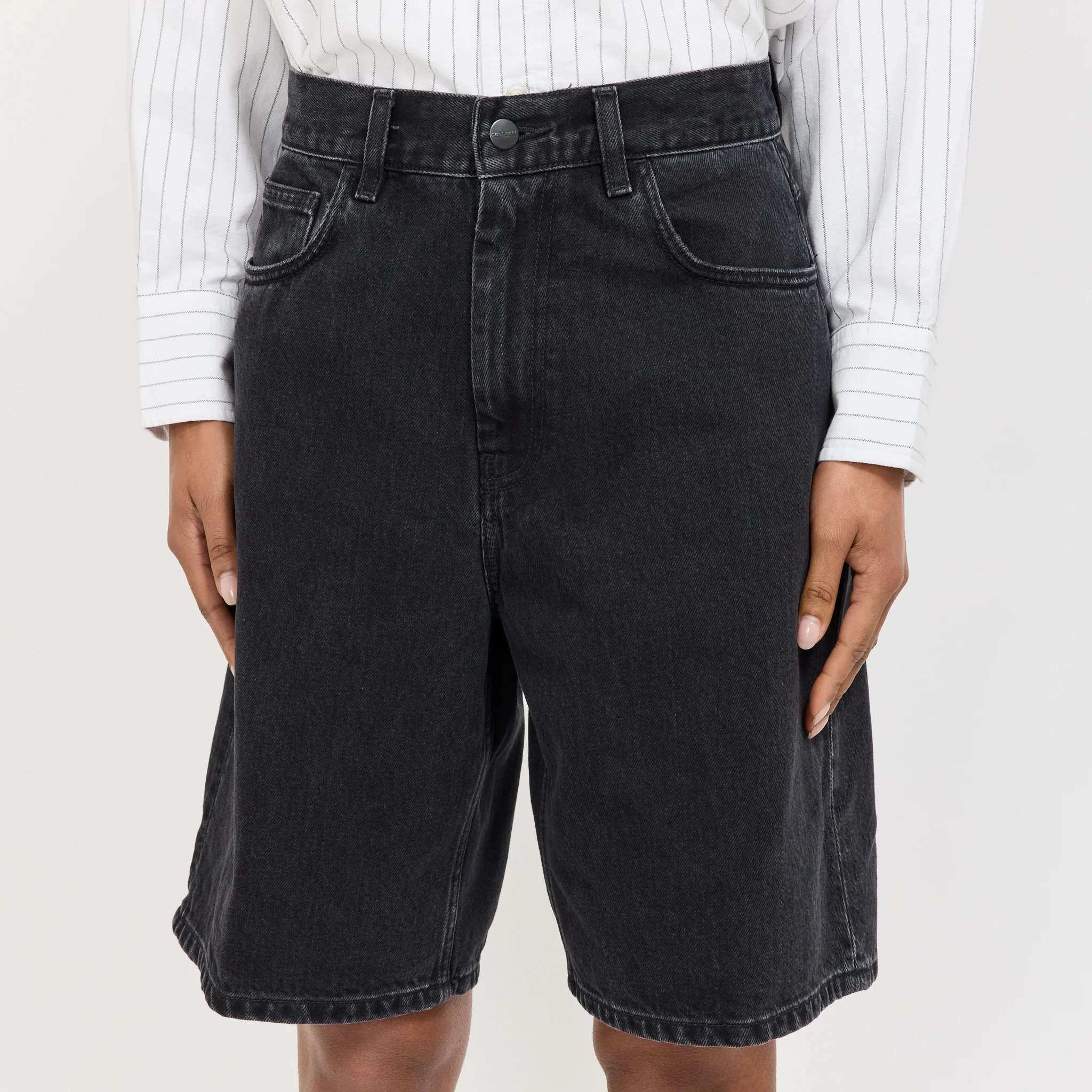 Women's Brandon Short Black Stone Washed - Image 4