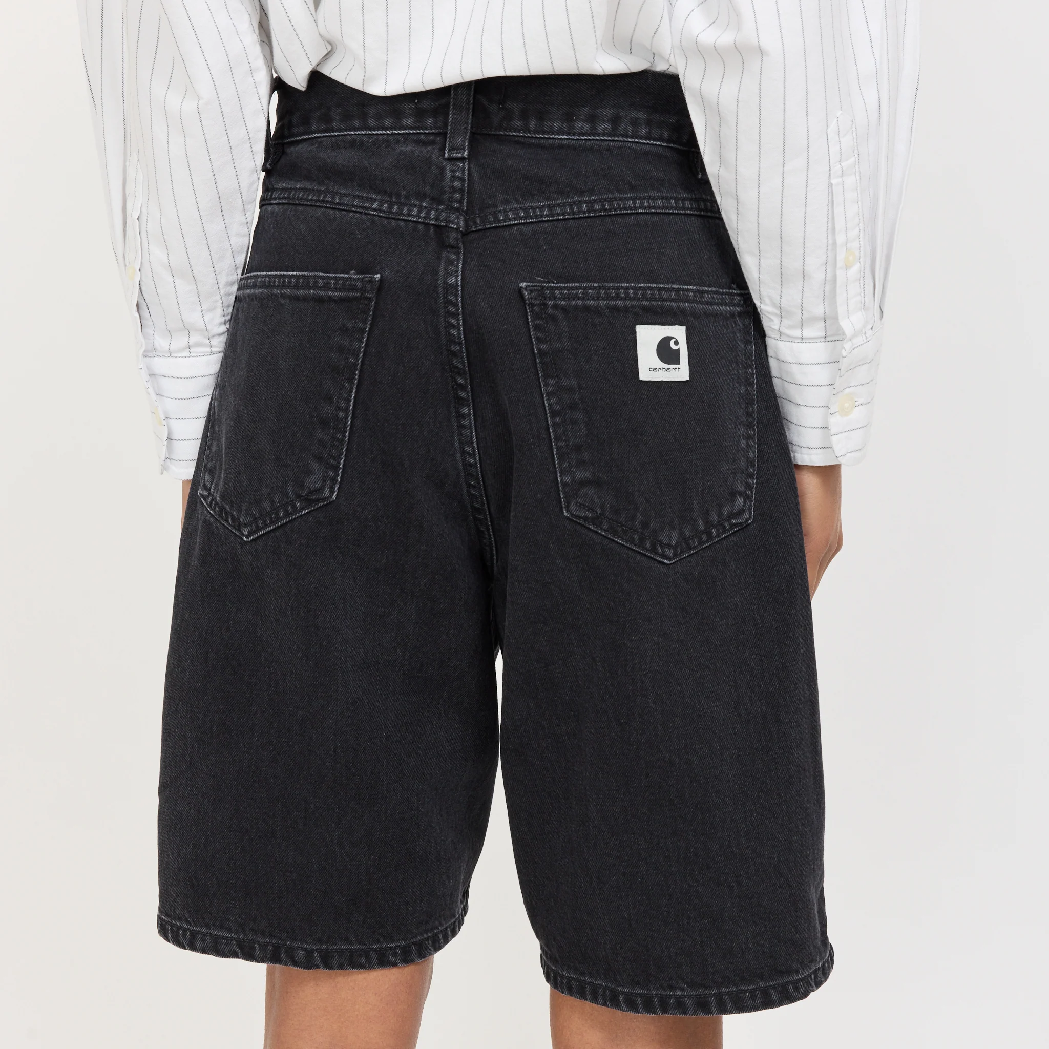 Women's Brandon Short Black Stone Washed - Image 5