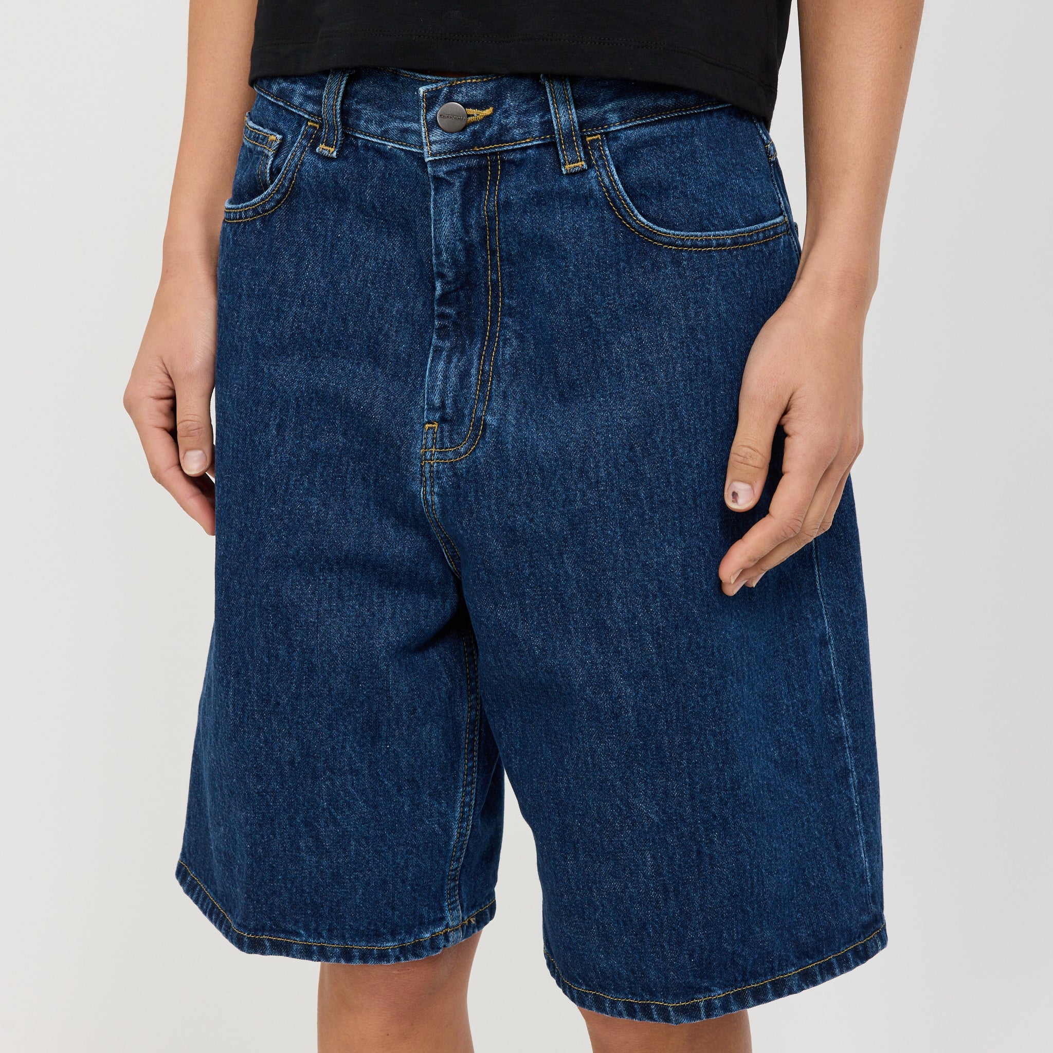 Women's Brandon Short Blue Stone Washed - Image 5