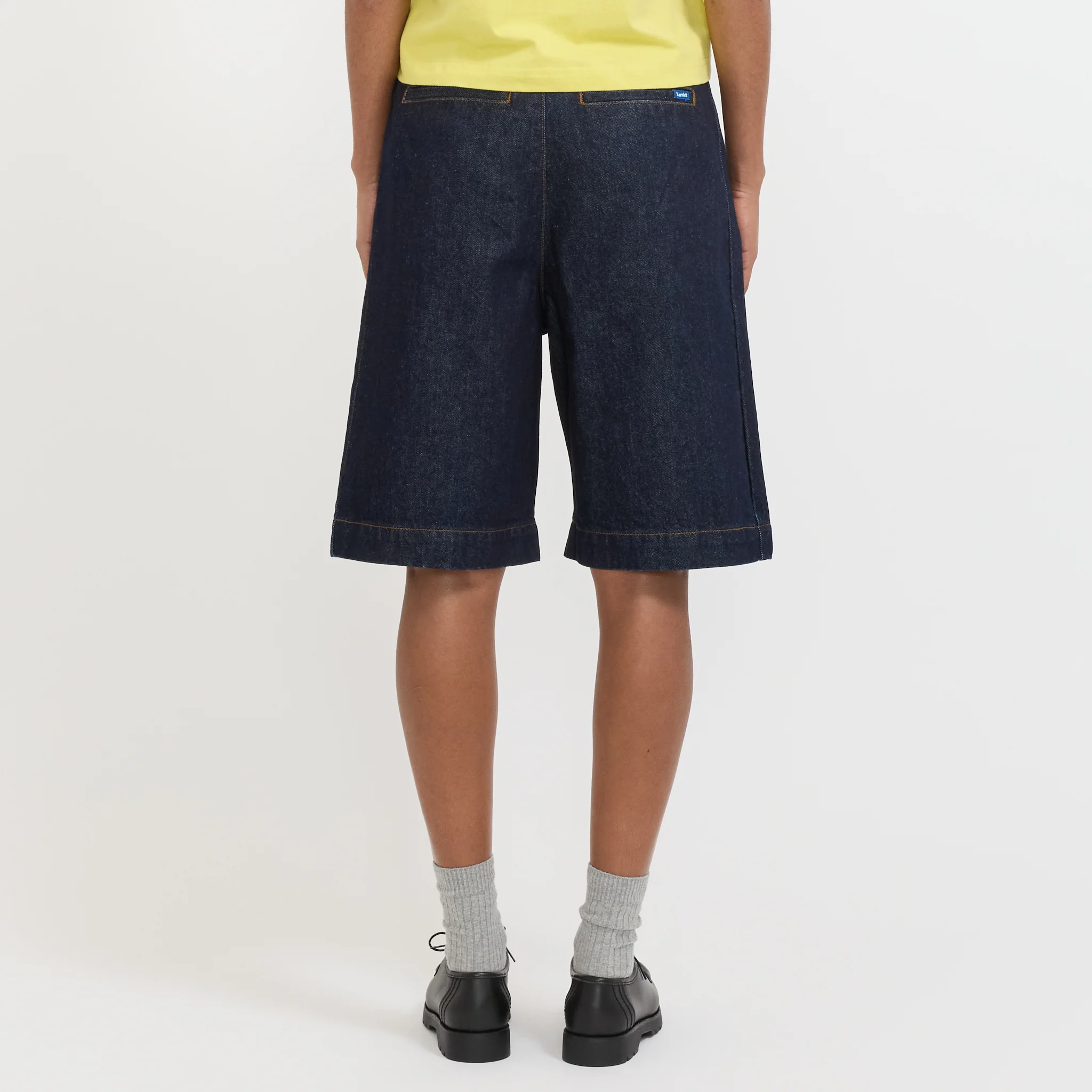 Womens Chino Short Indigo Denim - Image 4