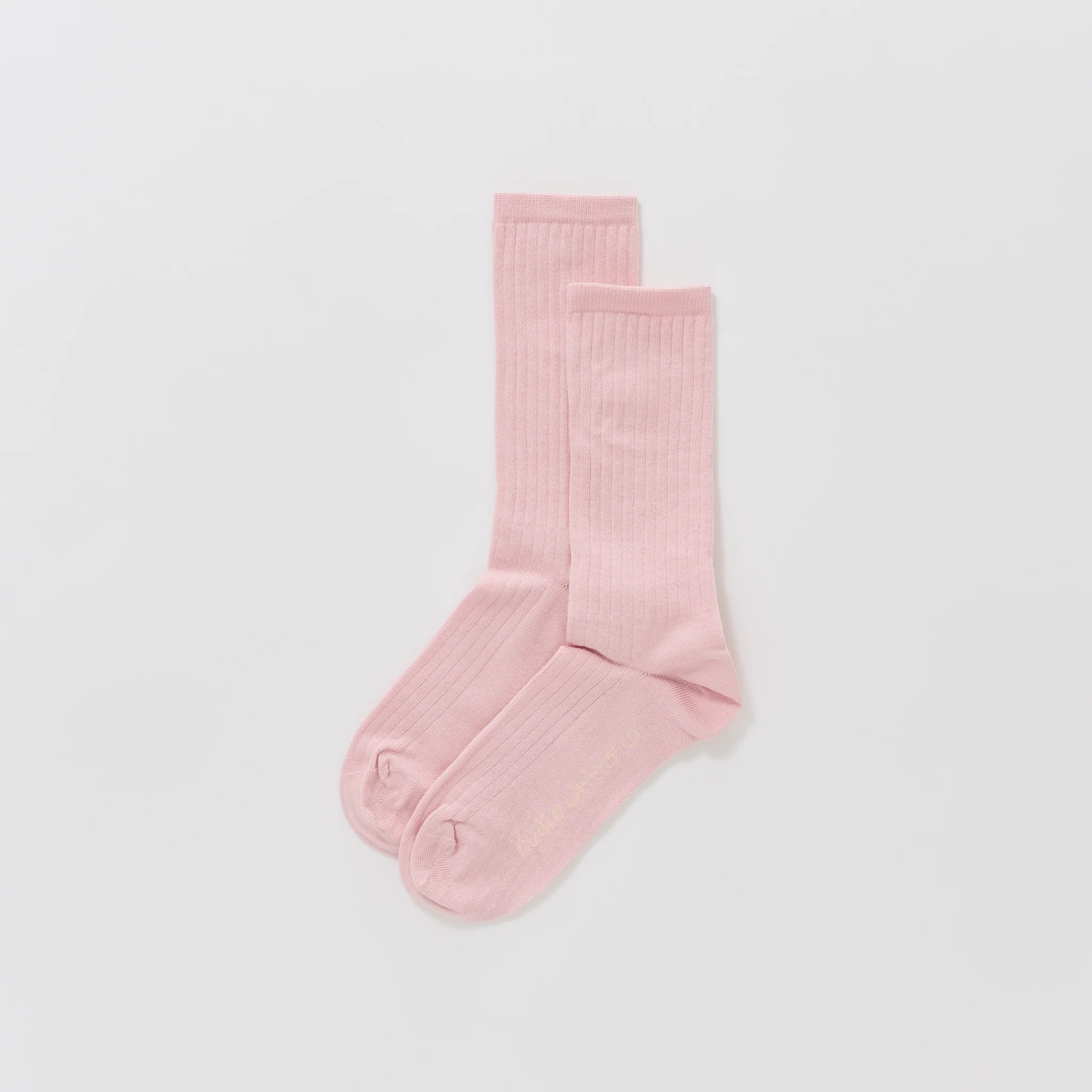 Women's Cotton Ribbed Socks Pink