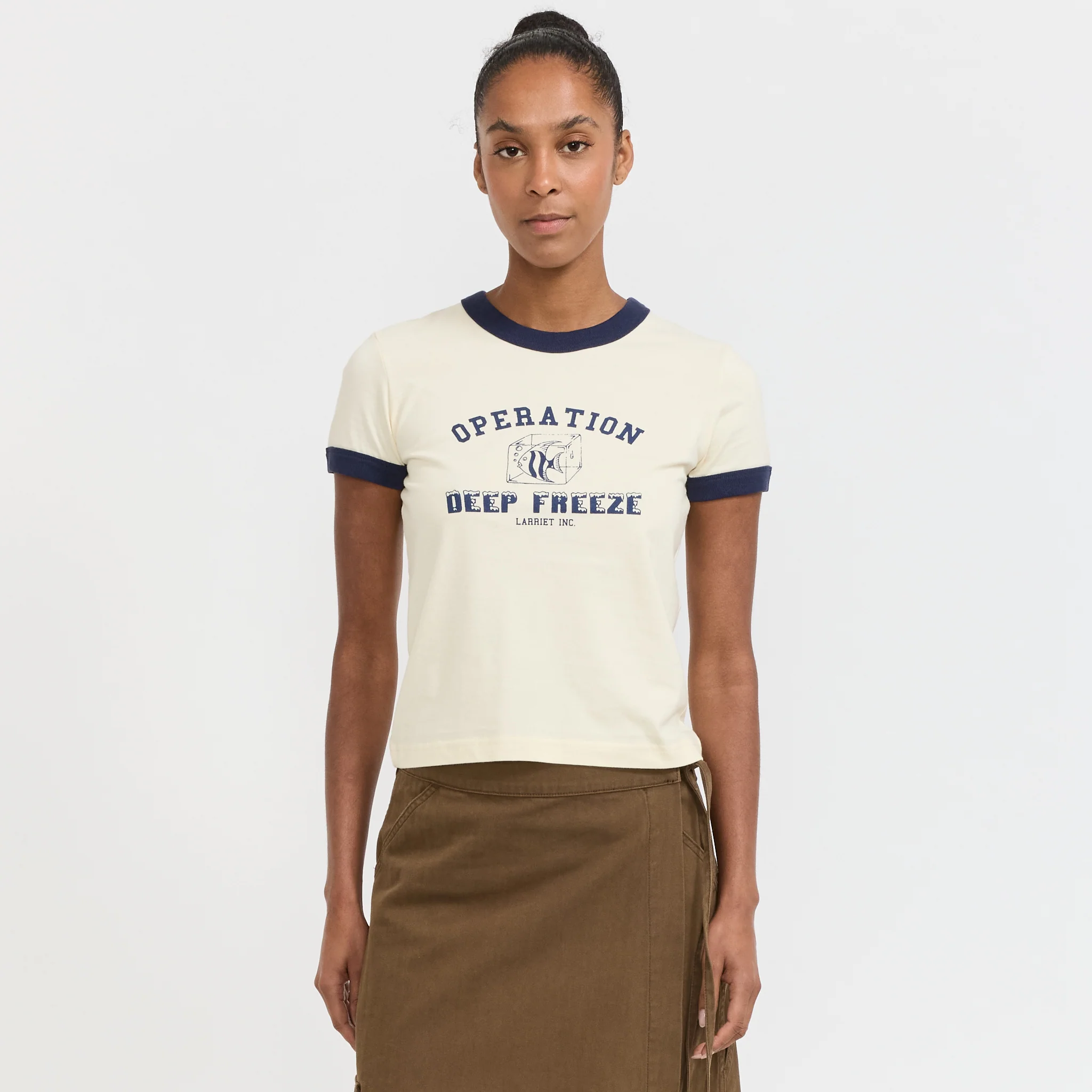 Womens Deep Freeze Tee Natural