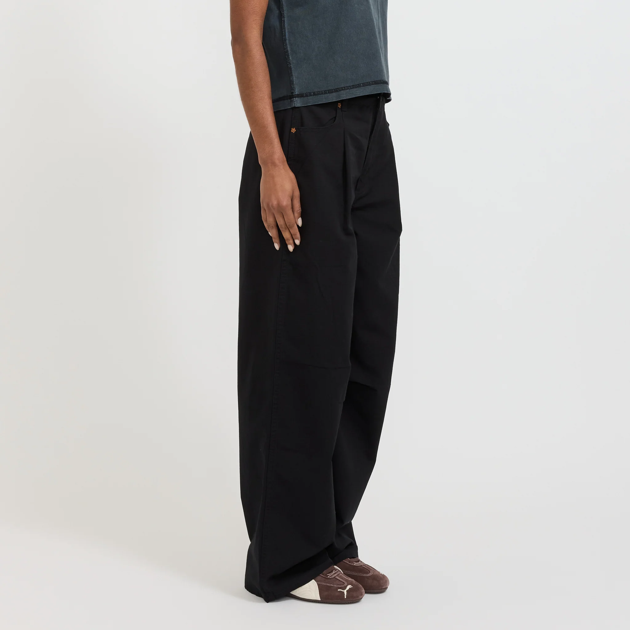 Womens Frederick Pant Black - Image 3