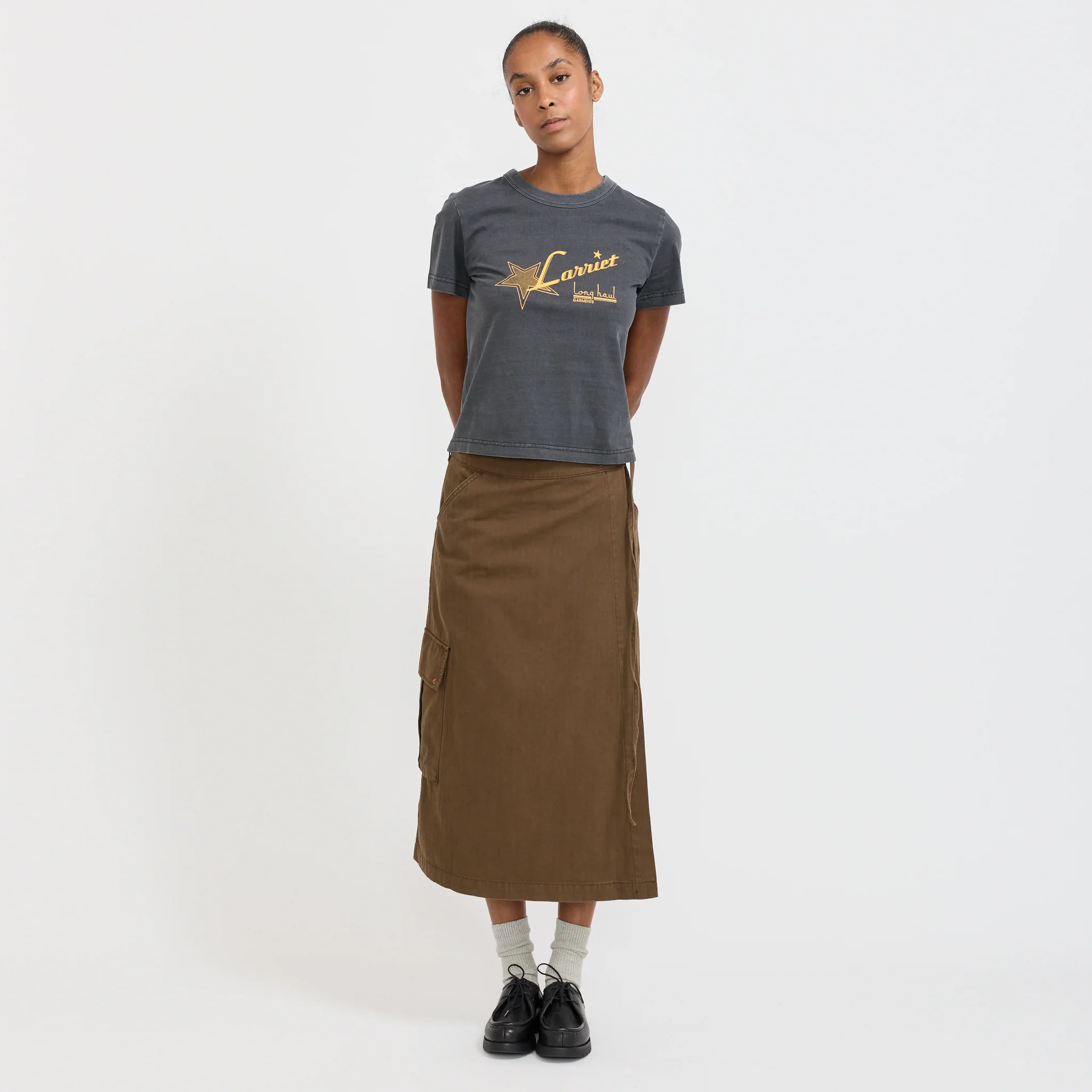 Womens Haul Tee Used Black - Image 2