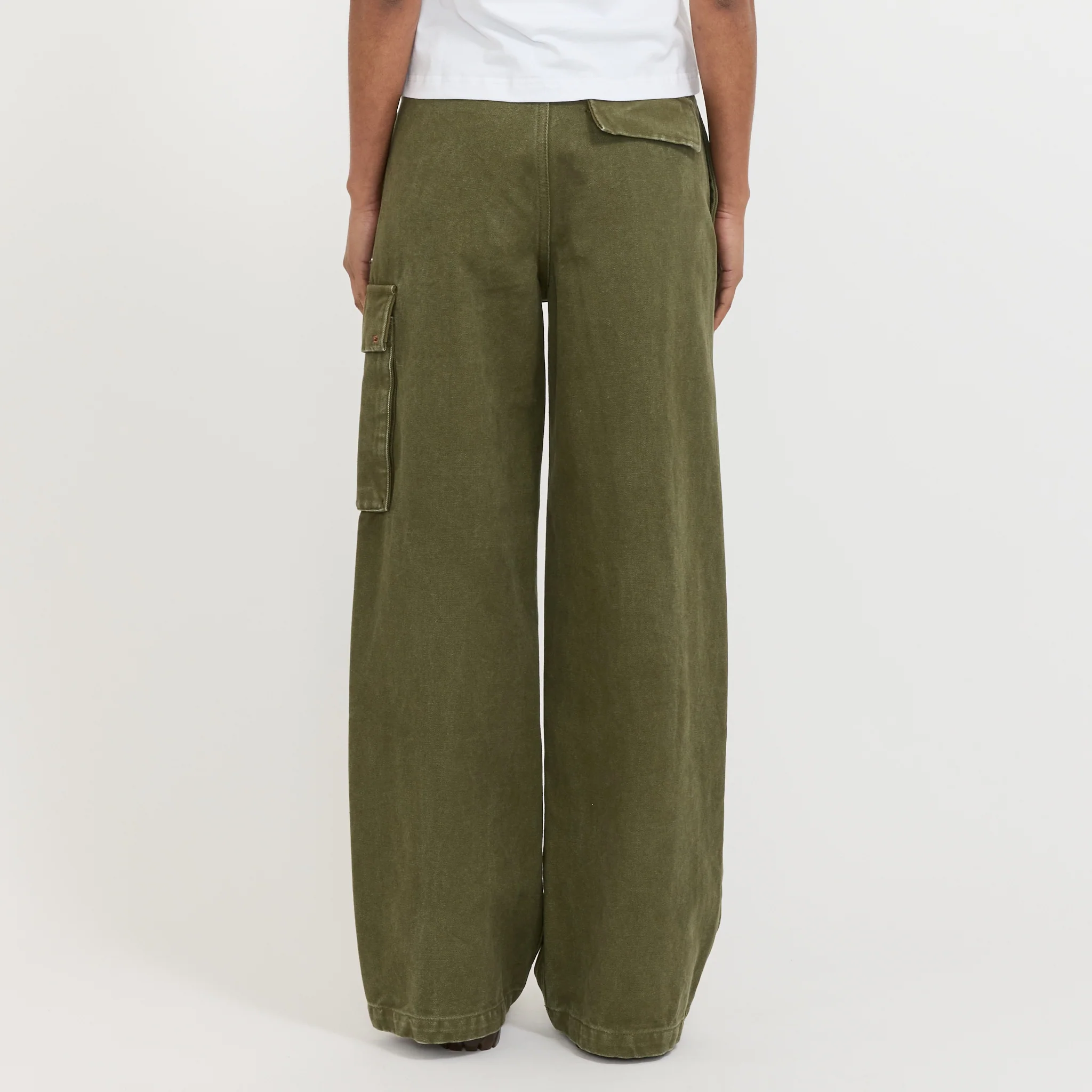 Womens Marsh Pant Used Olive - Image 4